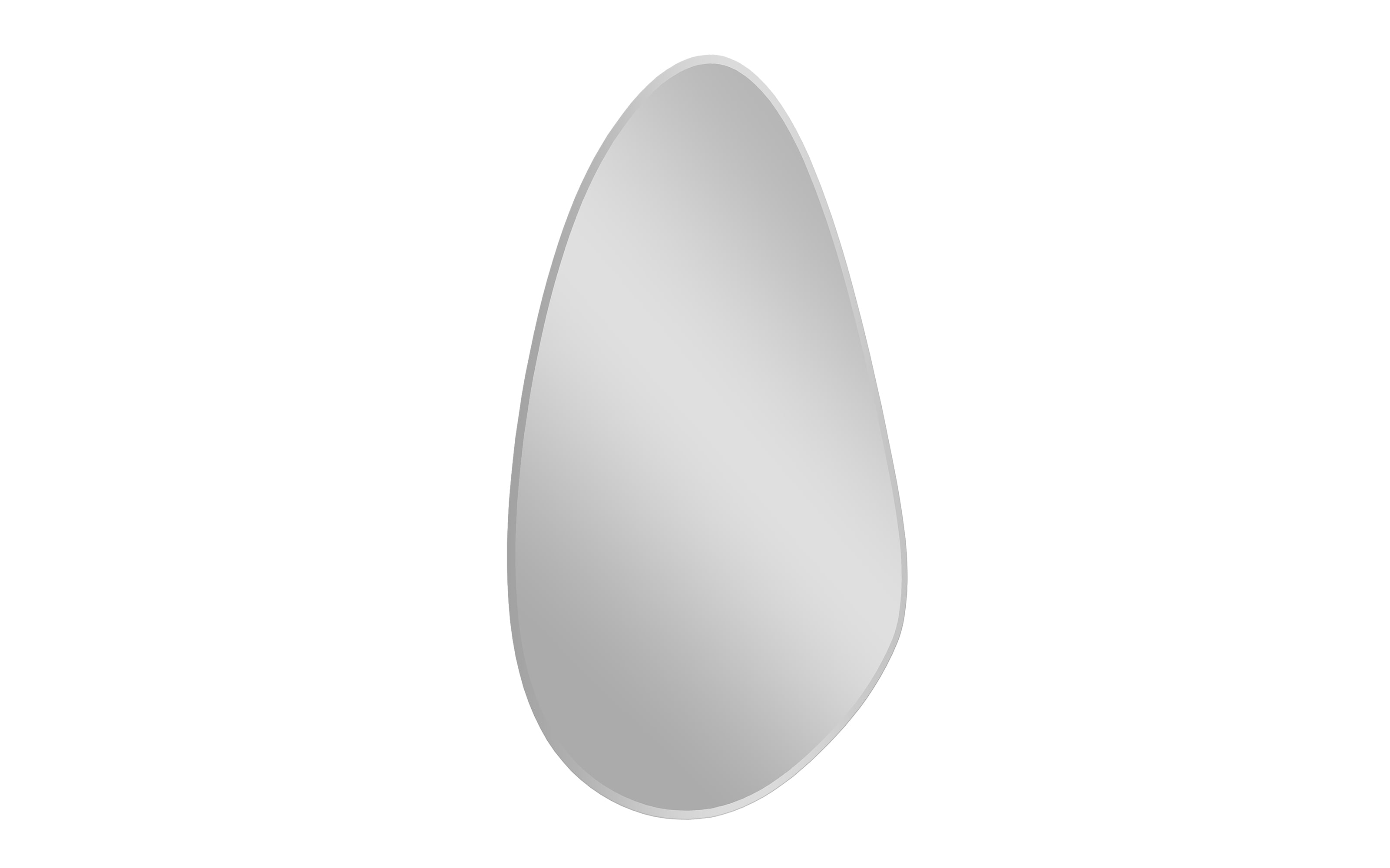 Facettenspiegel Bella aus Spiegelglas, 40 x 60 cm