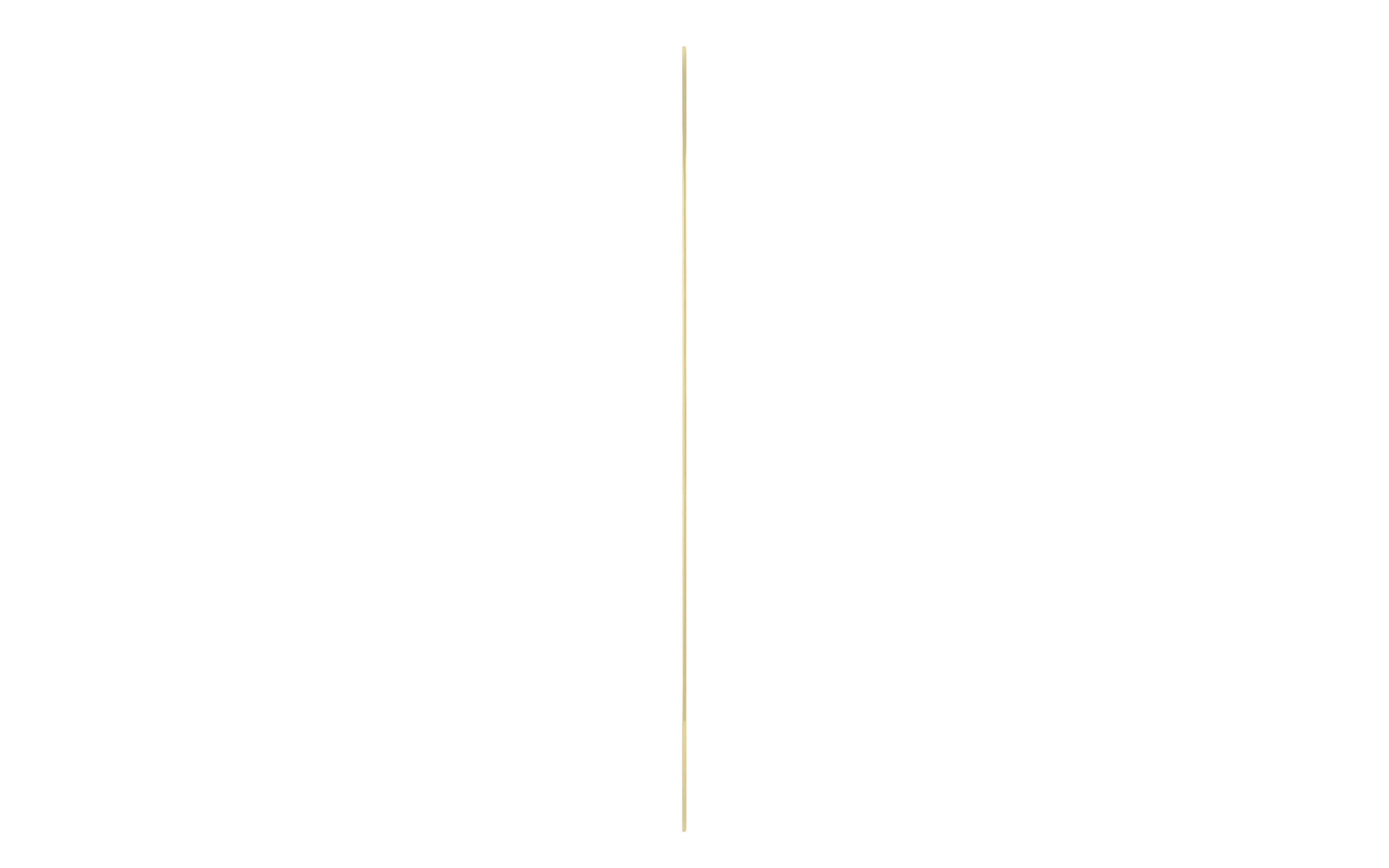 Metallspiegel Josie, goldfarbig, 30 x 70 cm 