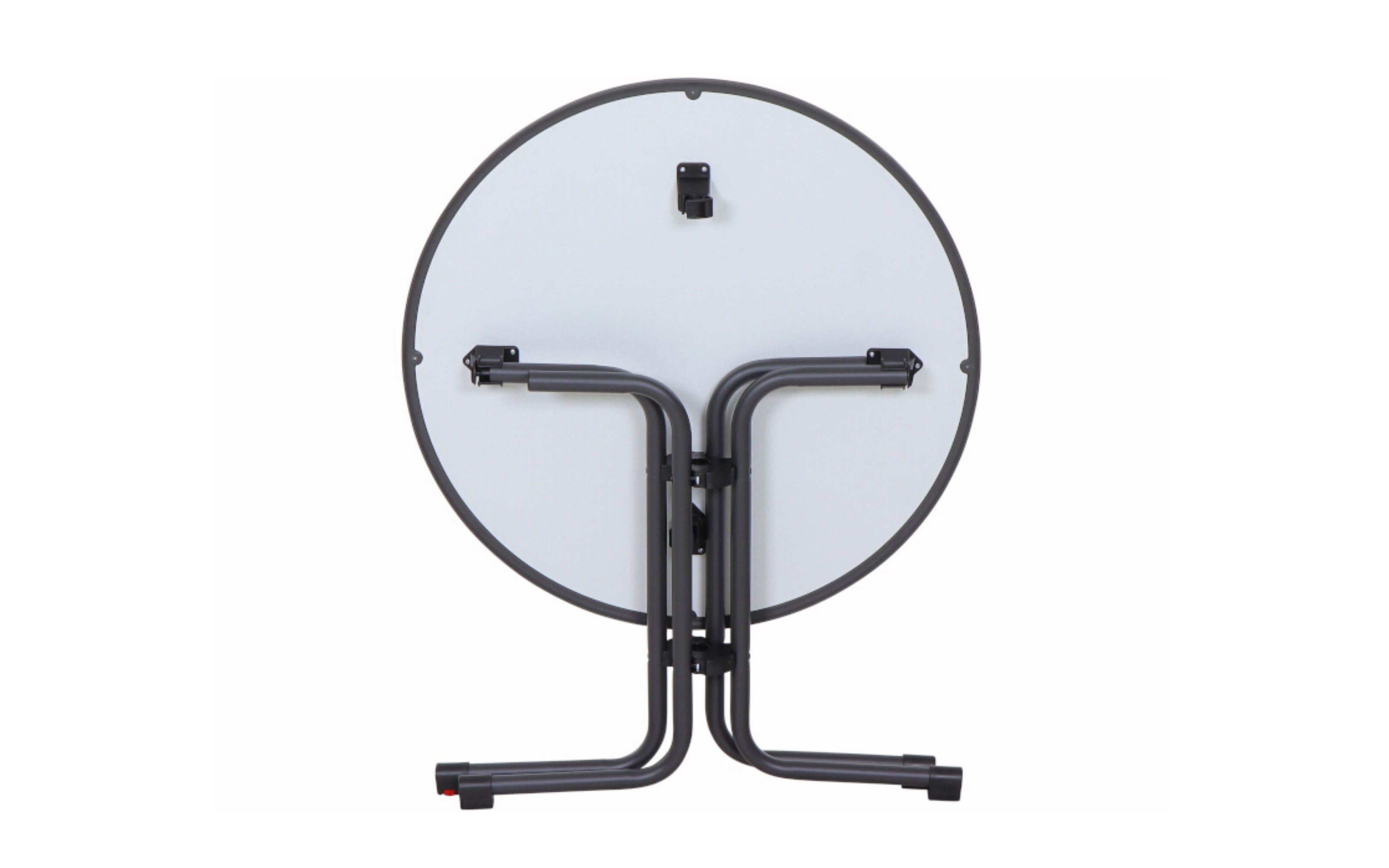Klapptisch Paco in anthrazit, Durchmesser ca. 80 cm