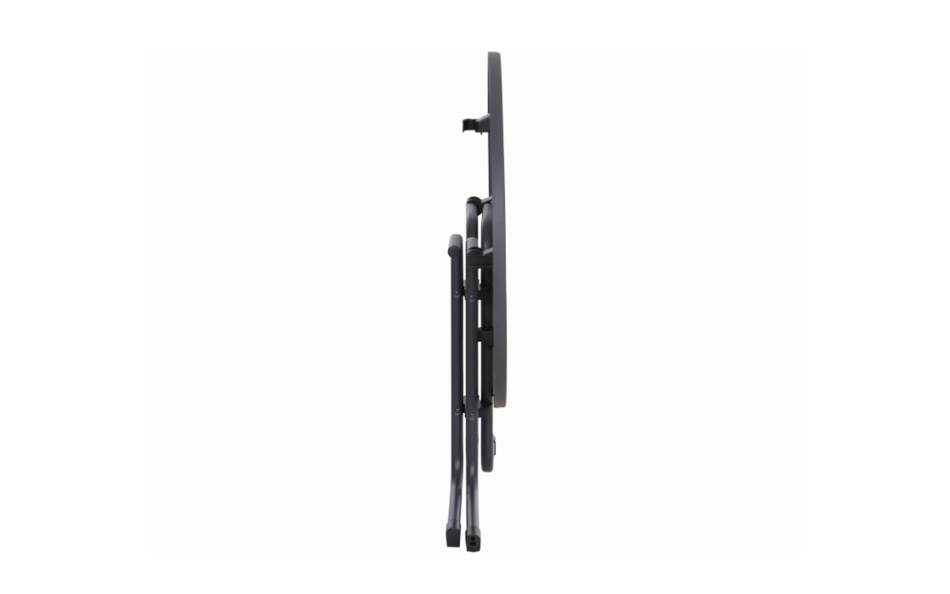 Klapptisch Paco in anthrazit, Durchmesser ca. 80 cm