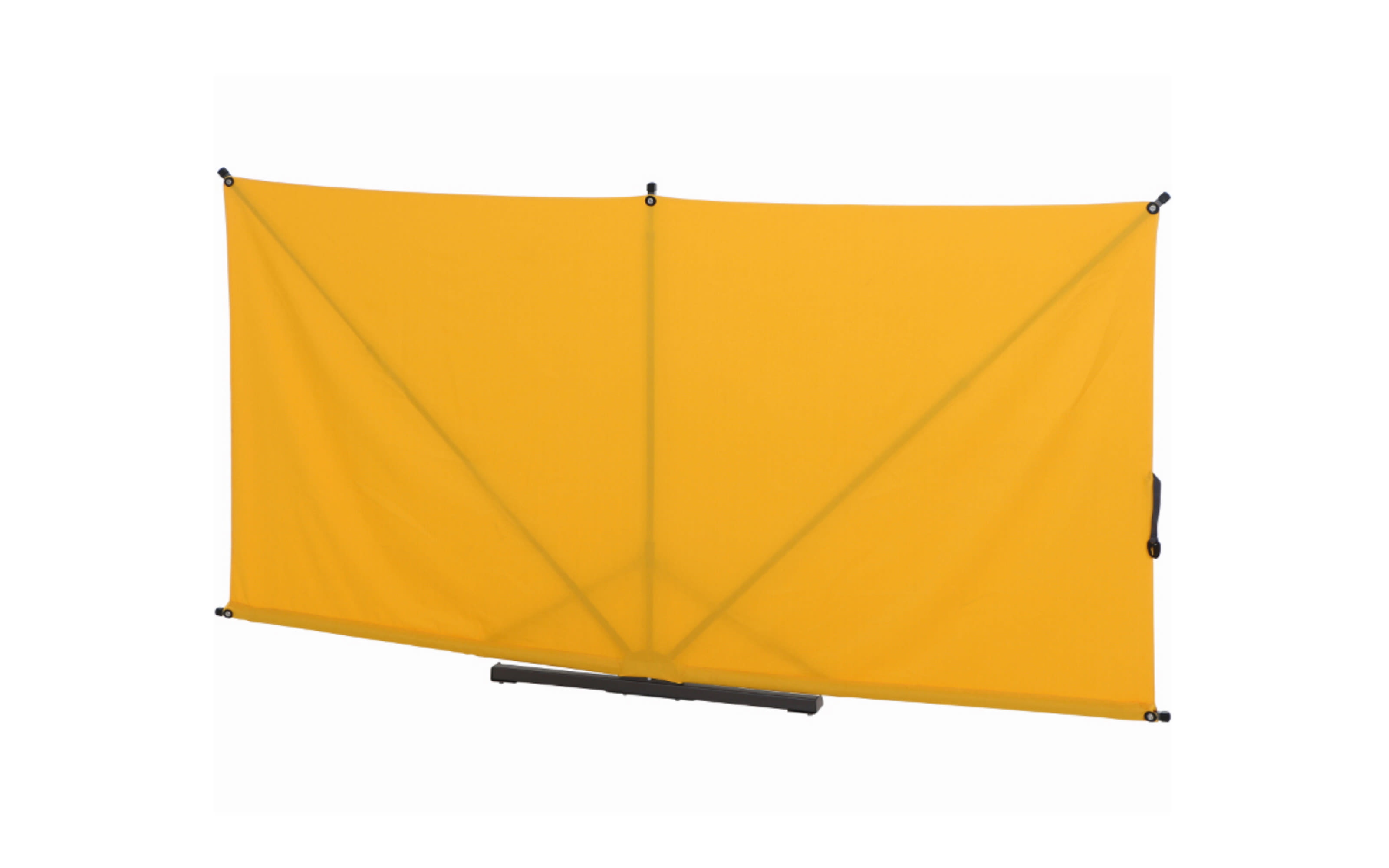 Sichtschutz Ben, Bezug in gelb, L/H ca. 280 x 151,5 cm
