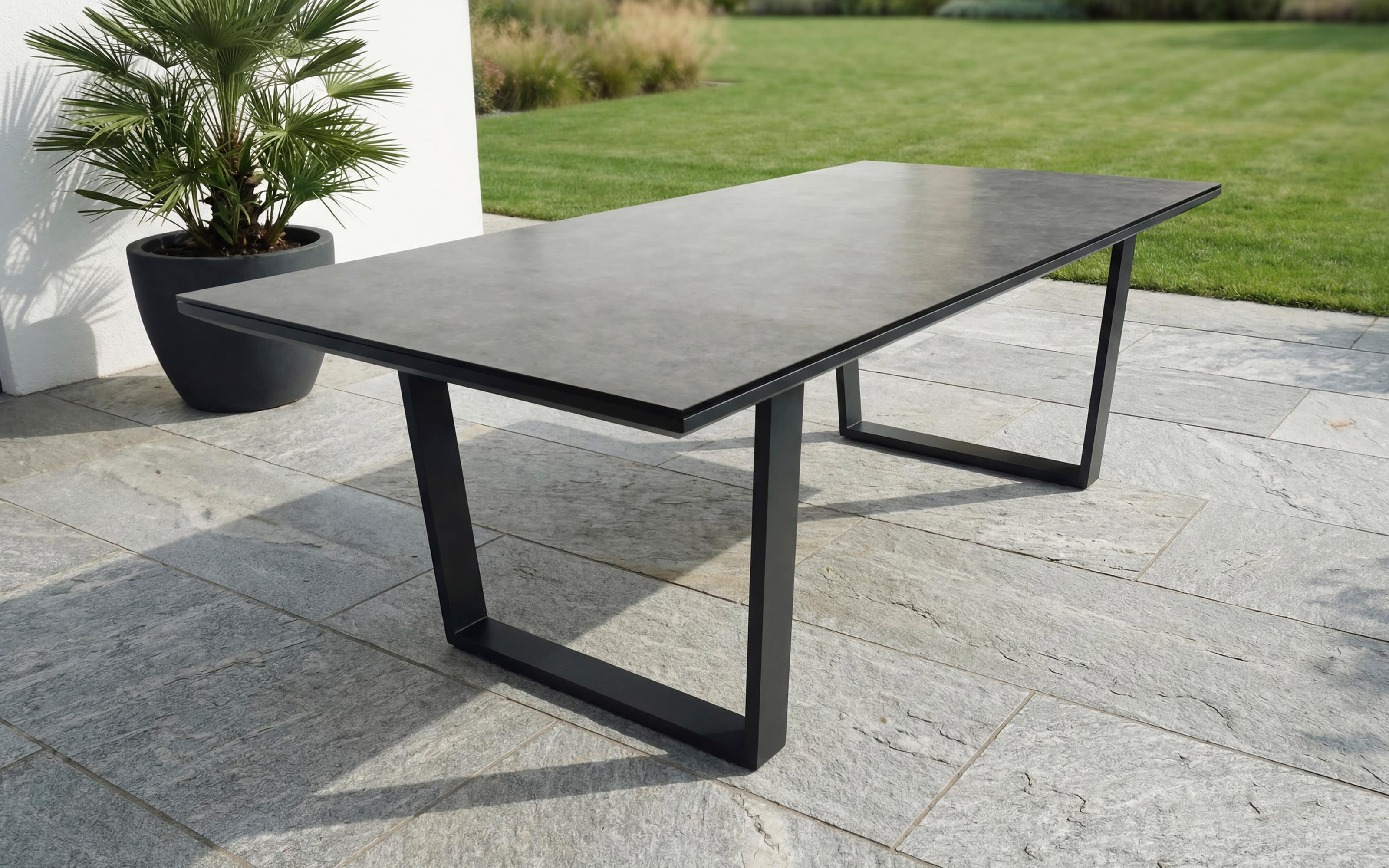 Gartentisch Bondino, anthrazit