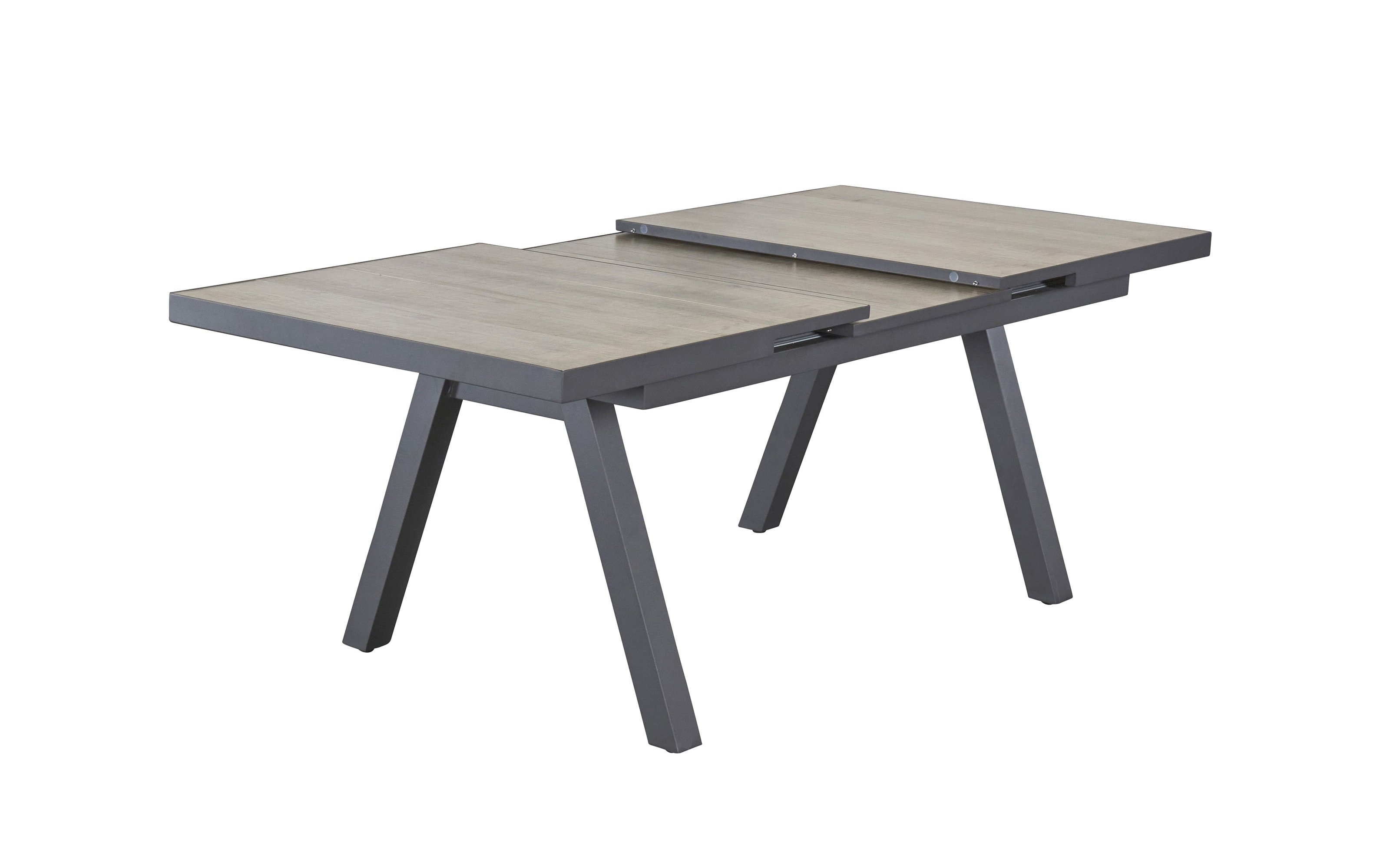 Gartentisch Komido, anthrazit, inkl. Ausziehfunktion