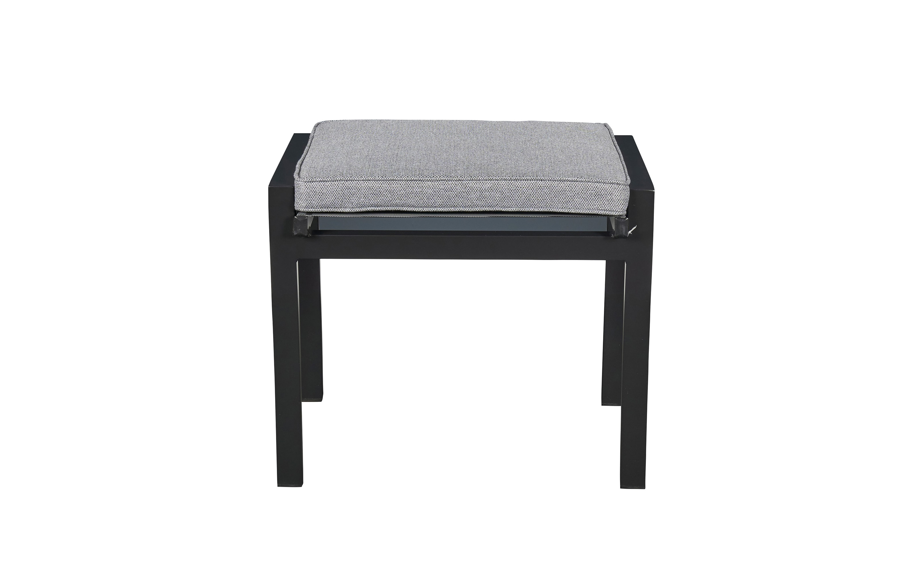 Hocker Sondrino, silber/hellgrau