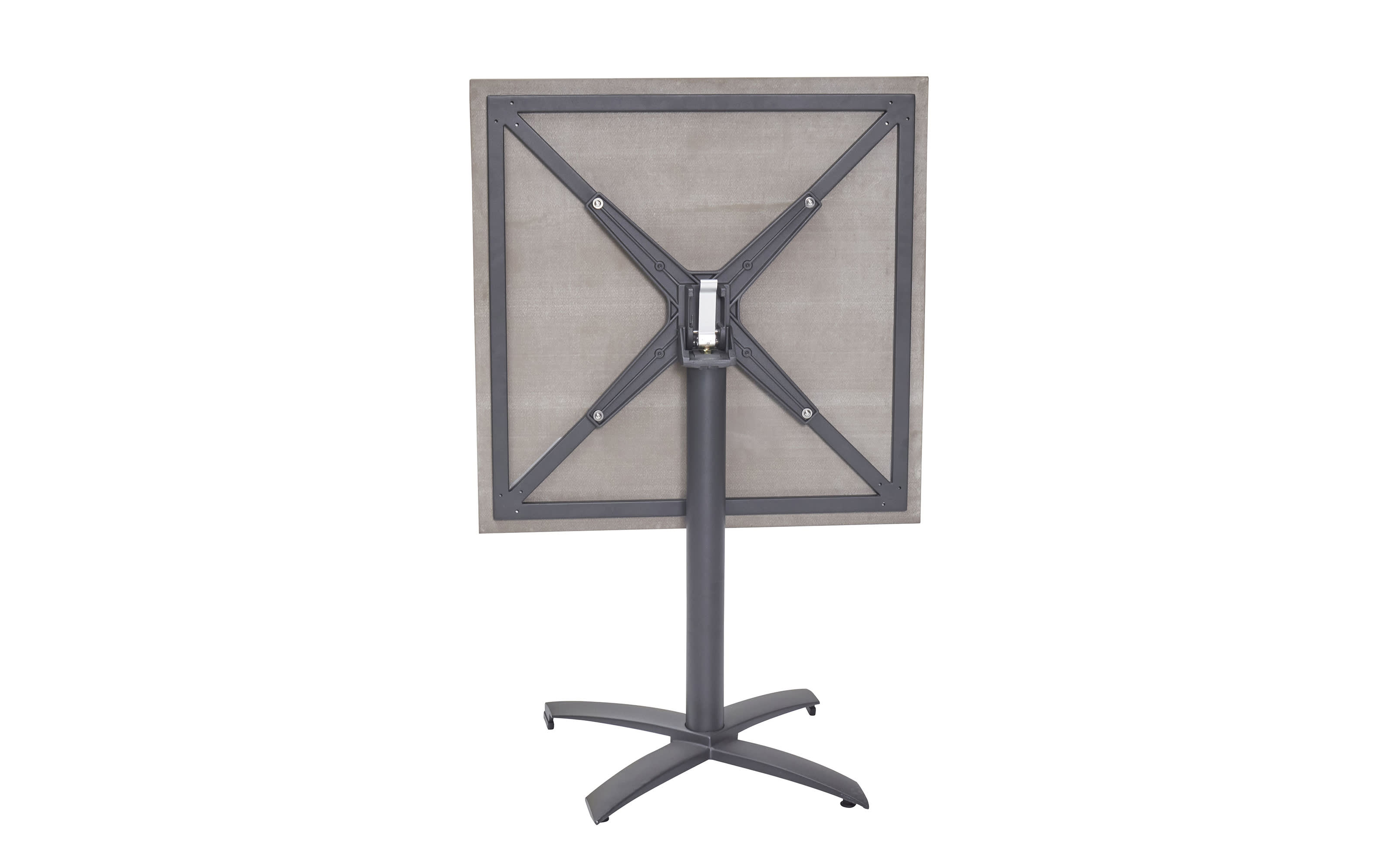 Gartentisch Diwo, anthrazit, inkl. Klappfunktion