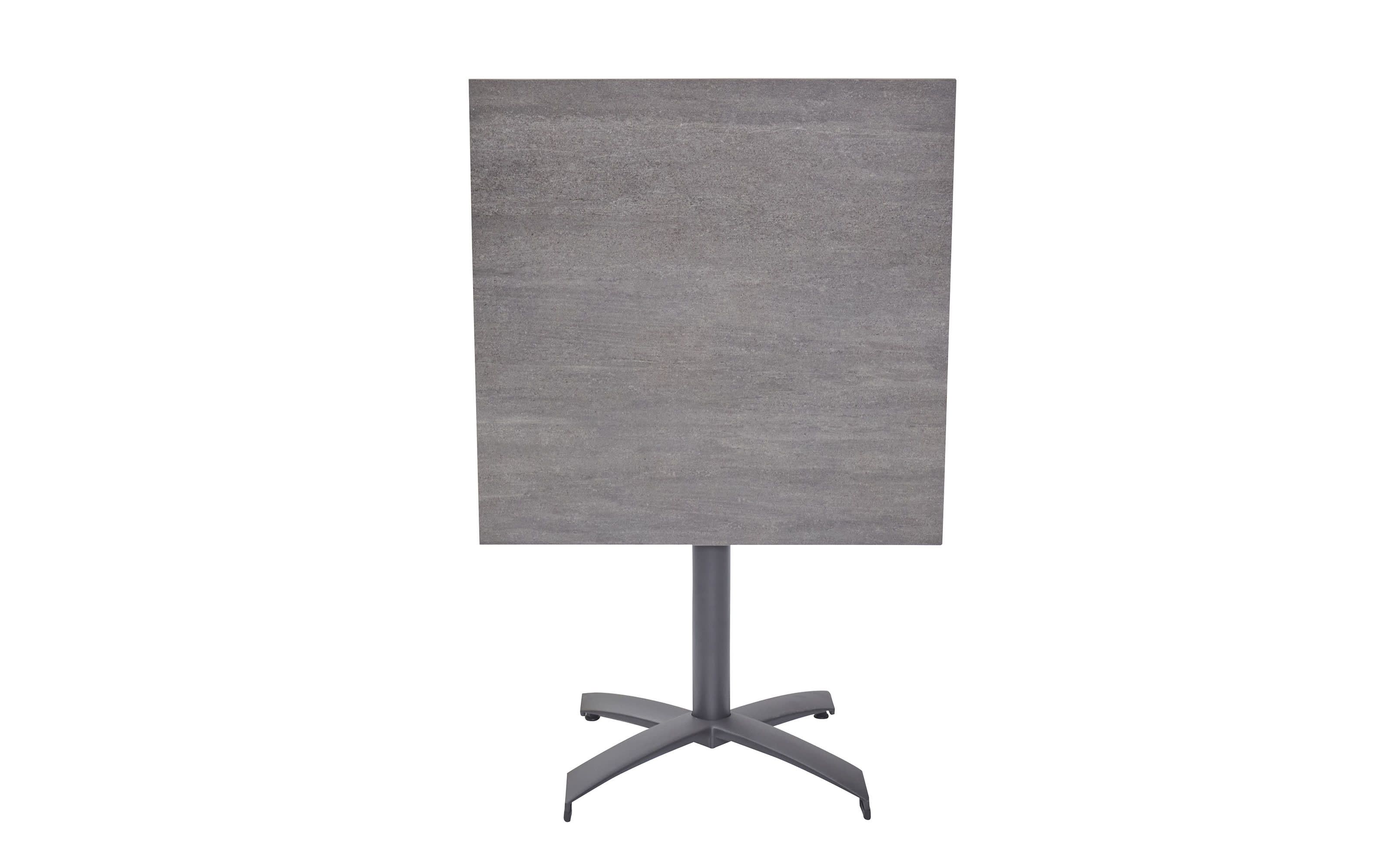 Gartentisch Diwo, anthrazit, inkl. Klappfunktion