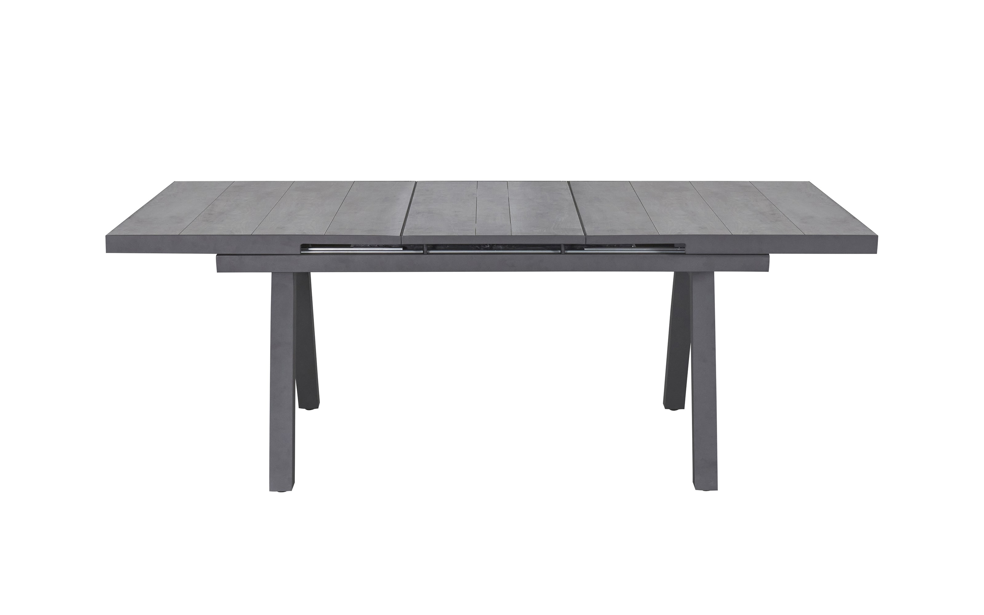 Ausziehtisch Keramo, anthrazit, inkl. Ausziehfunktion