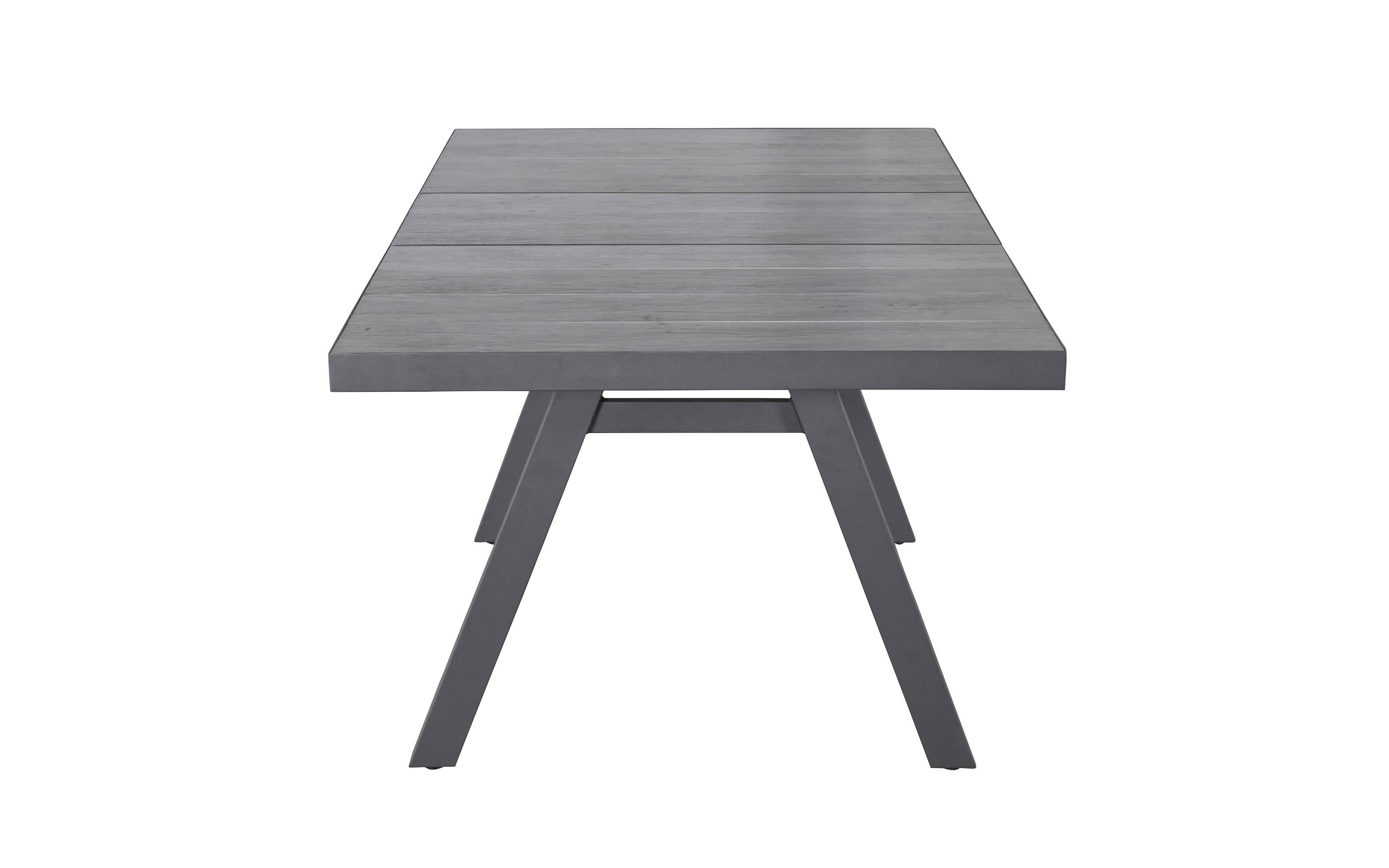 Ausziehtisch Keramo, anthrazit, inkl. Ausziehfunktion