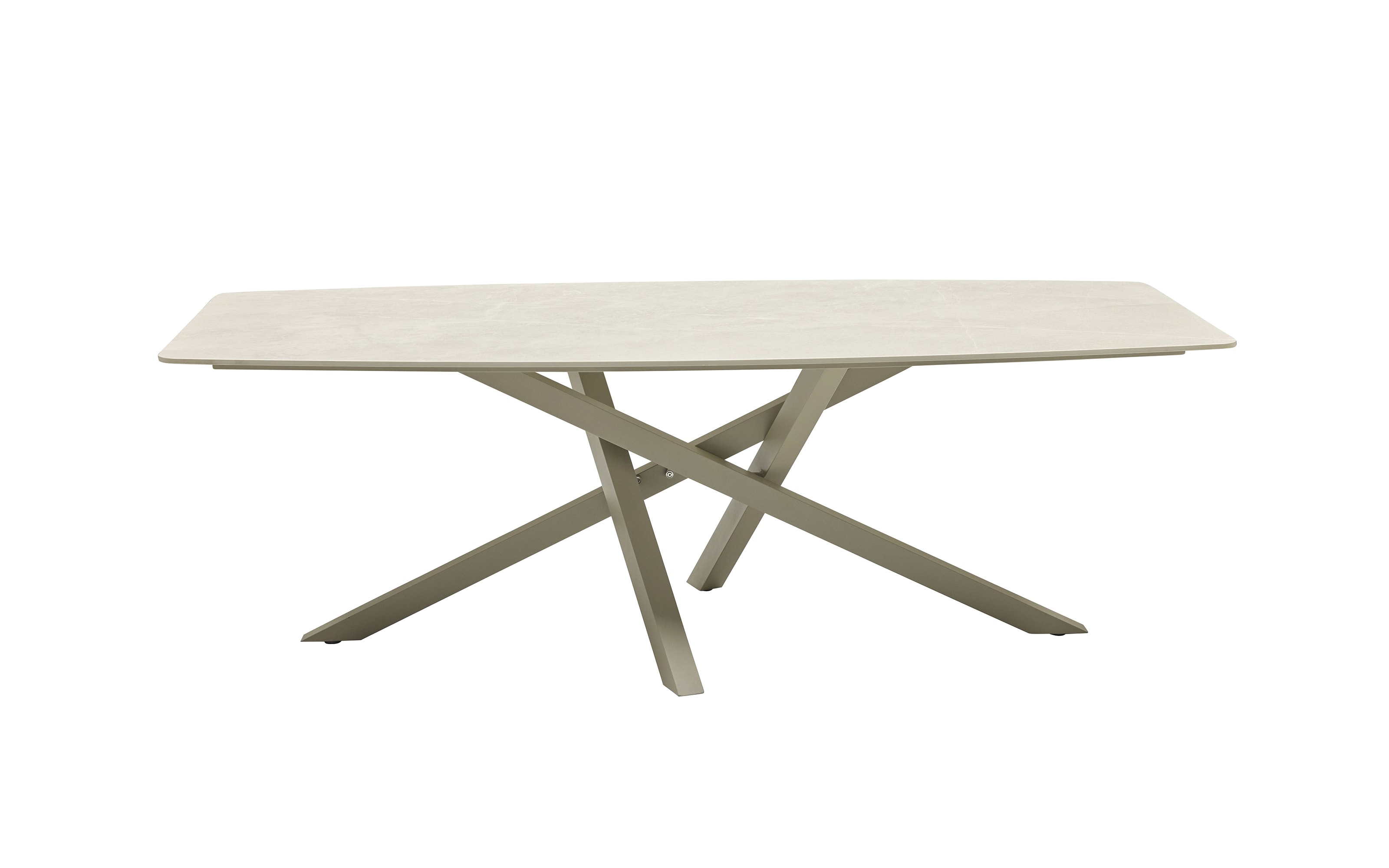 Gartentisch Como, taupe/beige