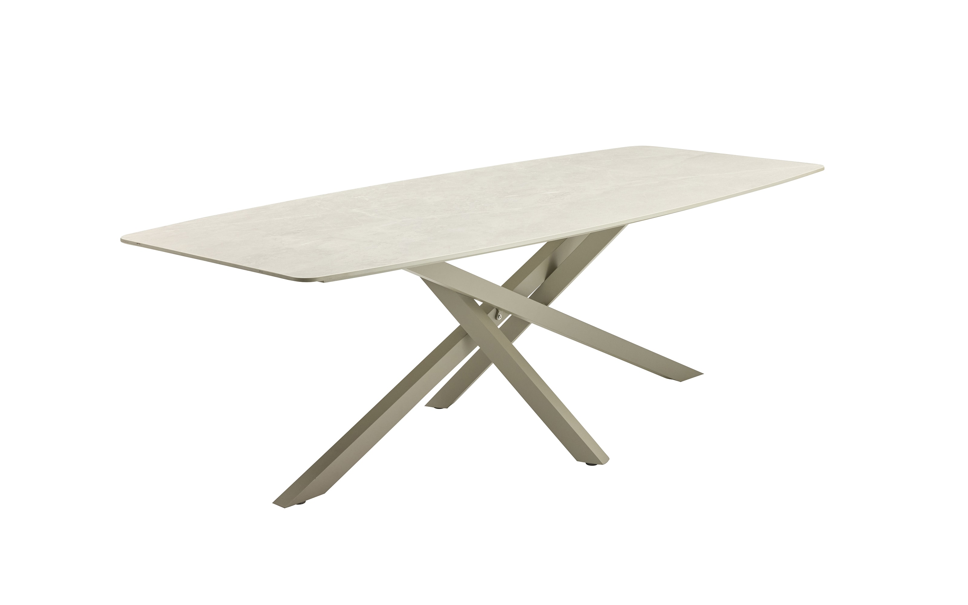 Gartentisch Como, taupe/beige