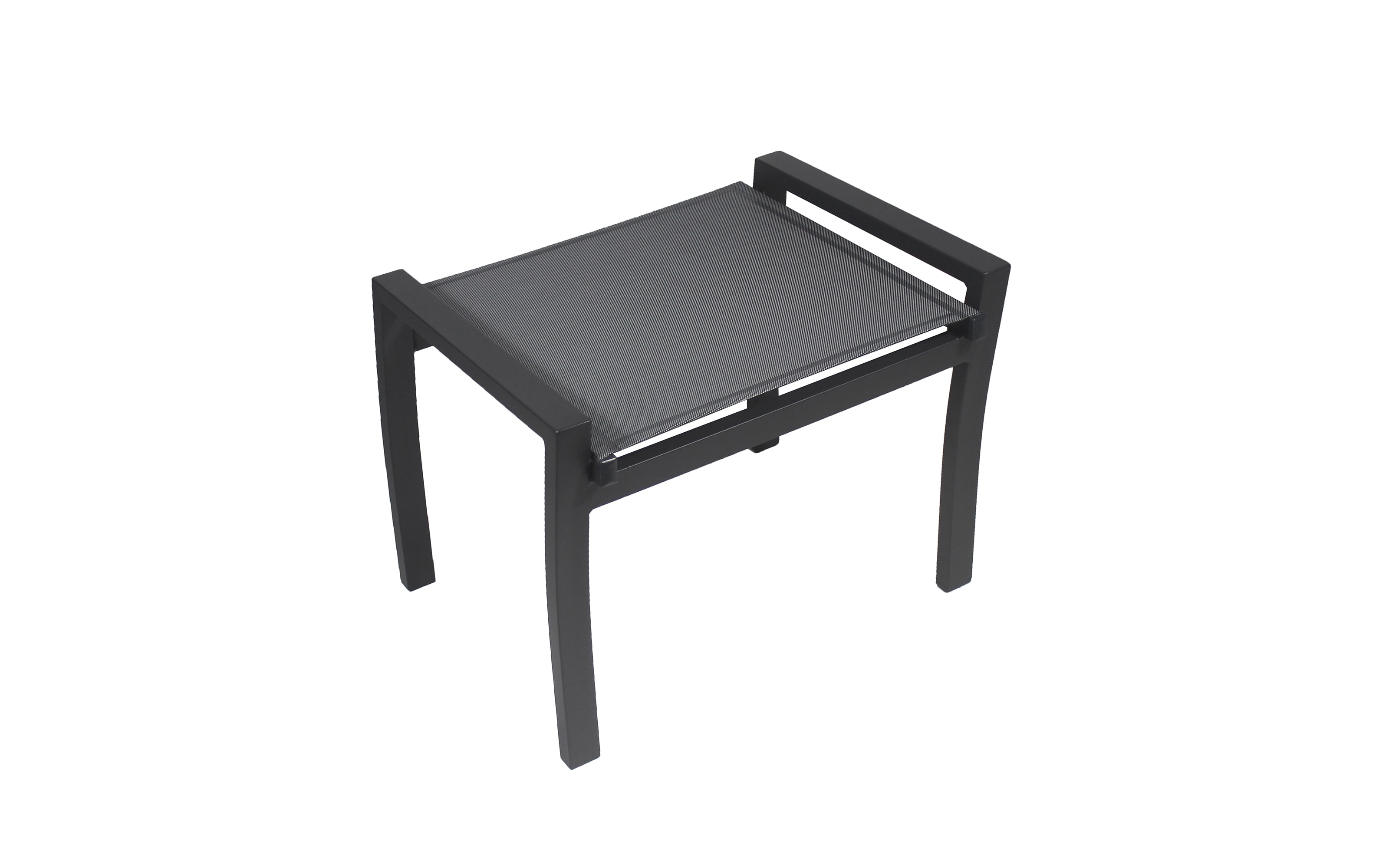 Hocker Avena, anthrazit/silber