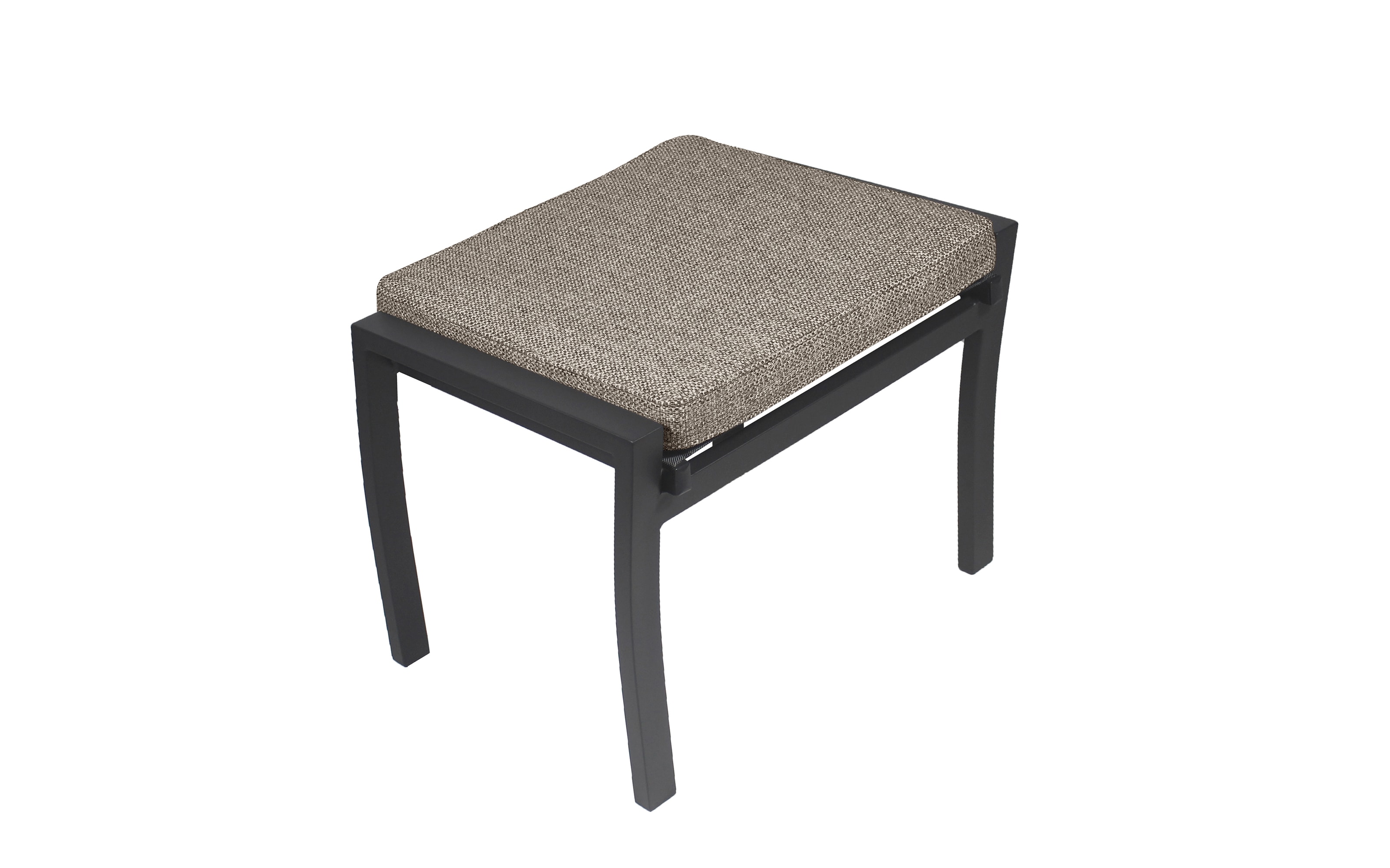 Hocker Avena, anthrazit/silber