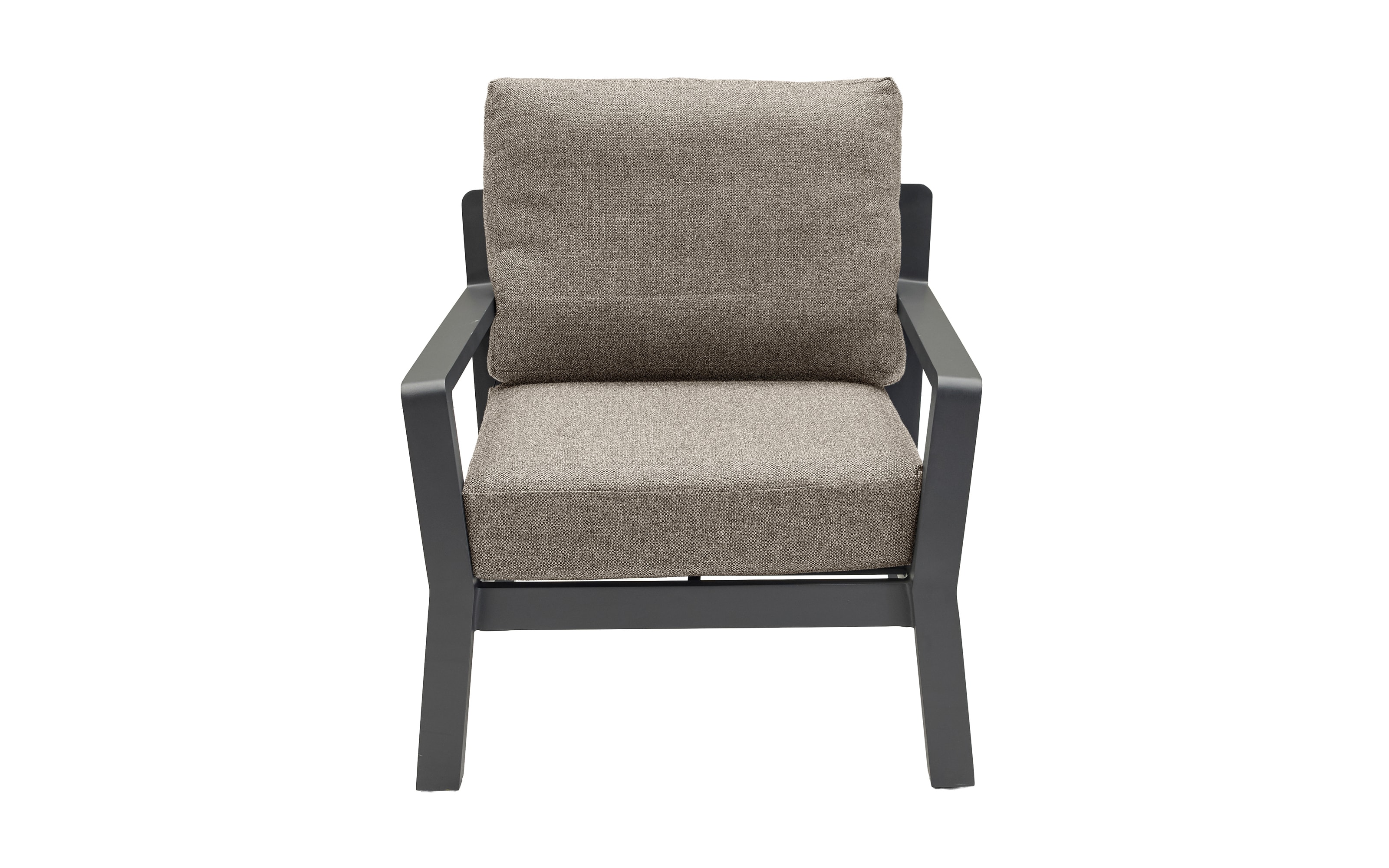 Sessel Avena, anthrazit/silber