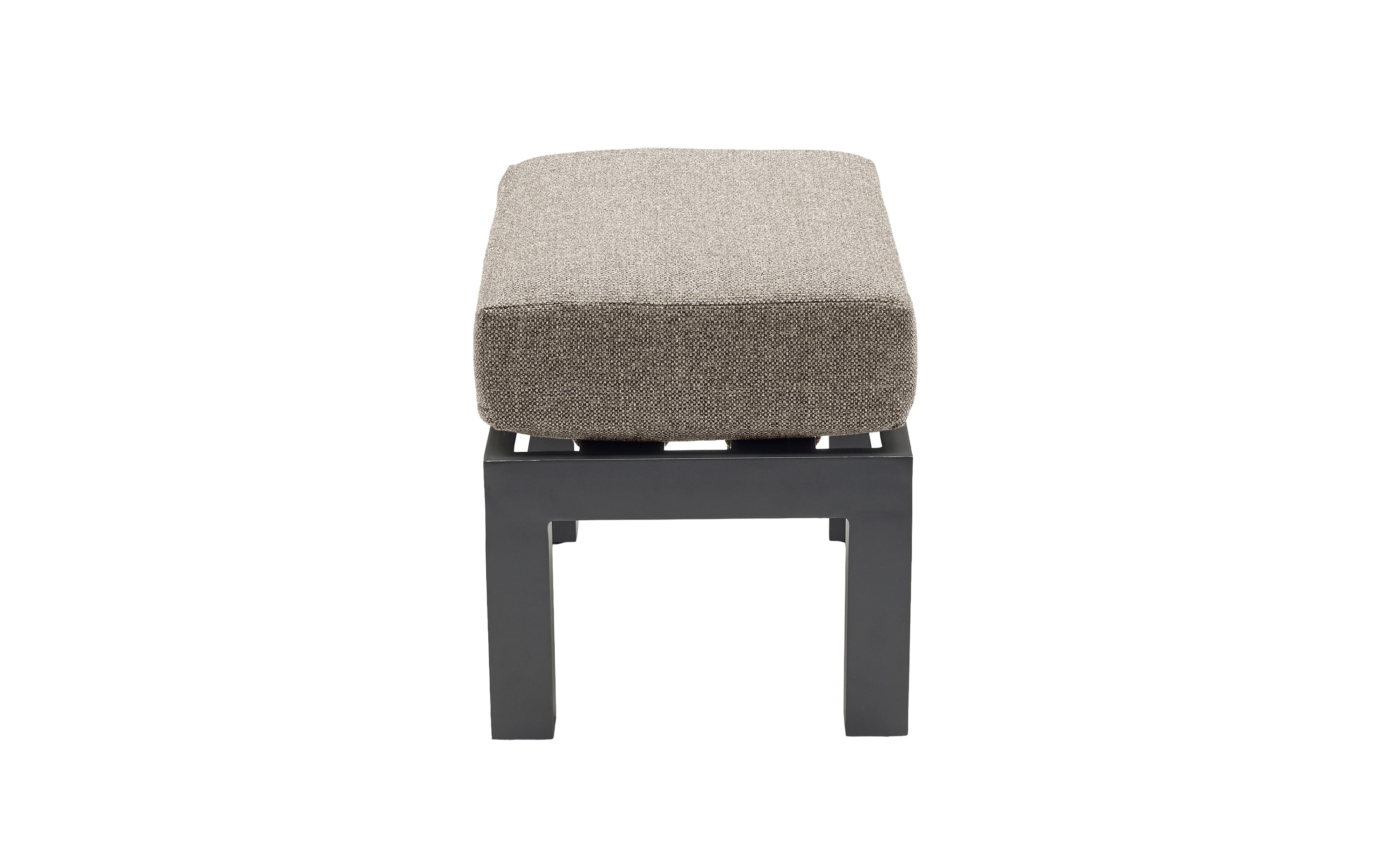 Hocker Avena, anthrazit/silber