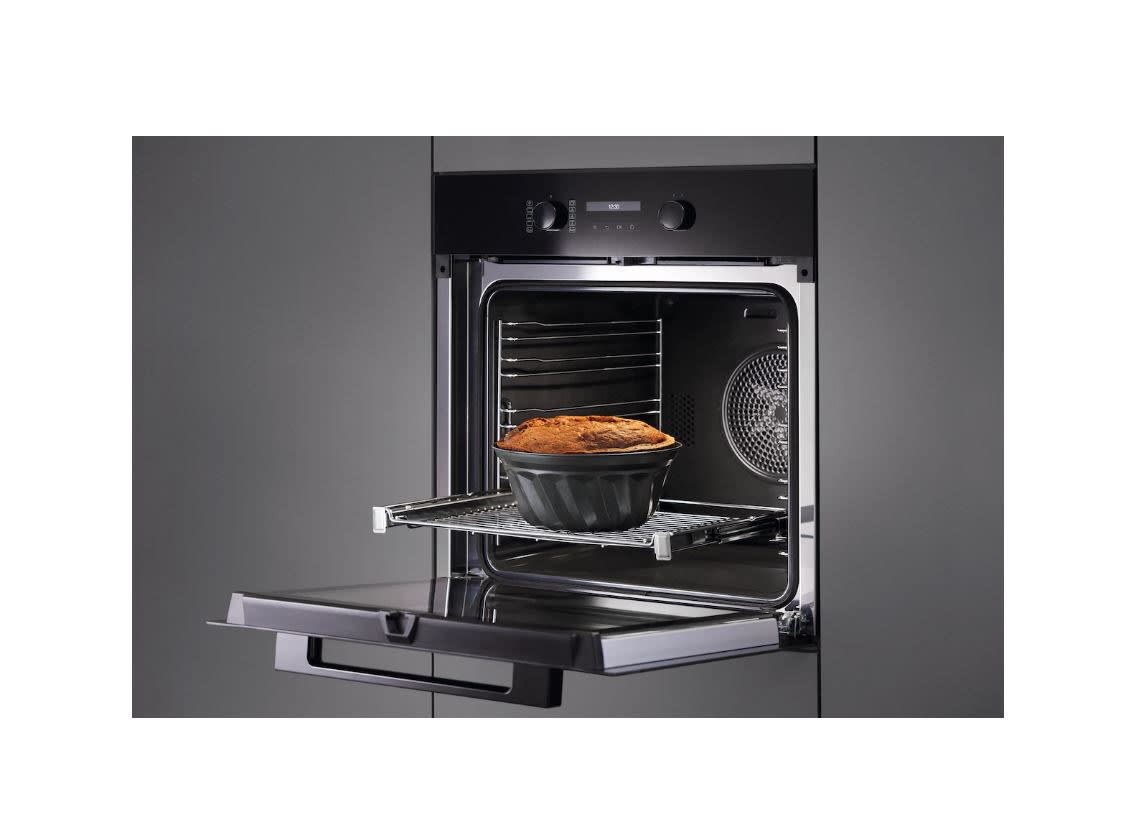 Einbaubackofen H 2851 B, obsidianschwarz