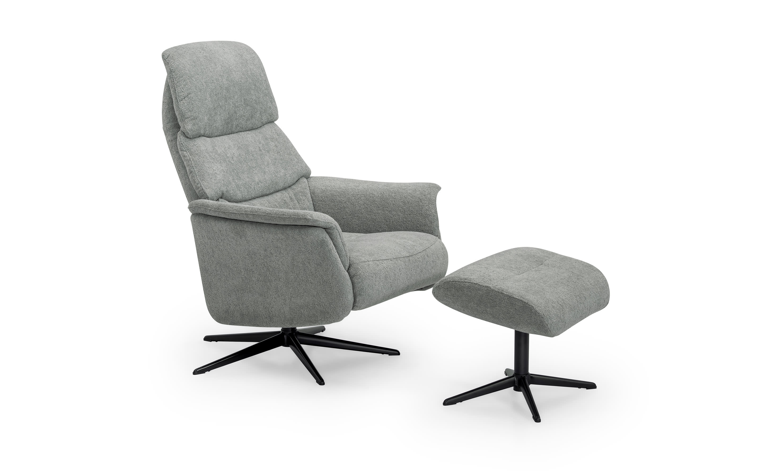 TV-Sessel Nexa 8400, grün, inkl. Hocker