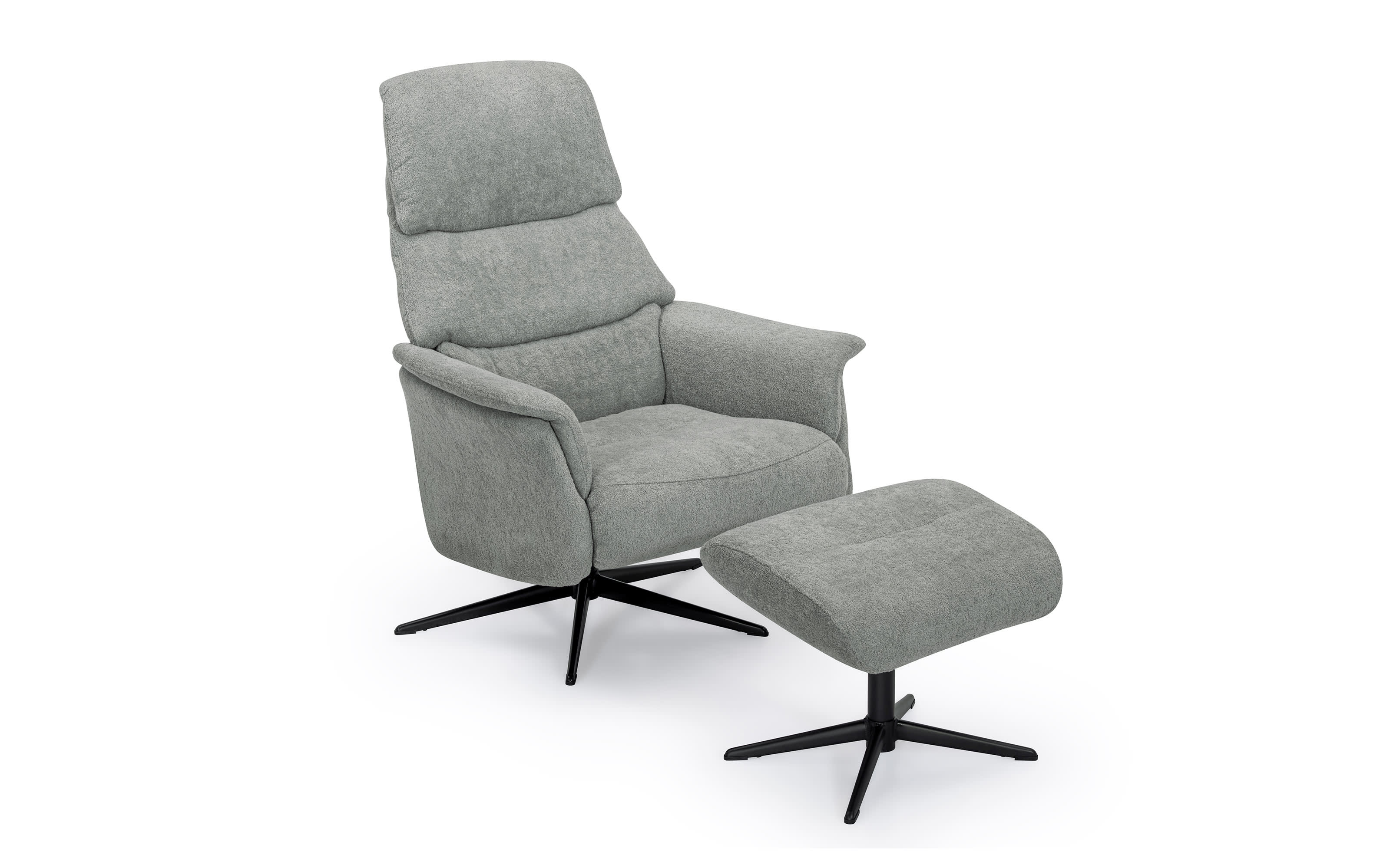 TV-Sessel Nexa 8400, grün, inkl. Hocker