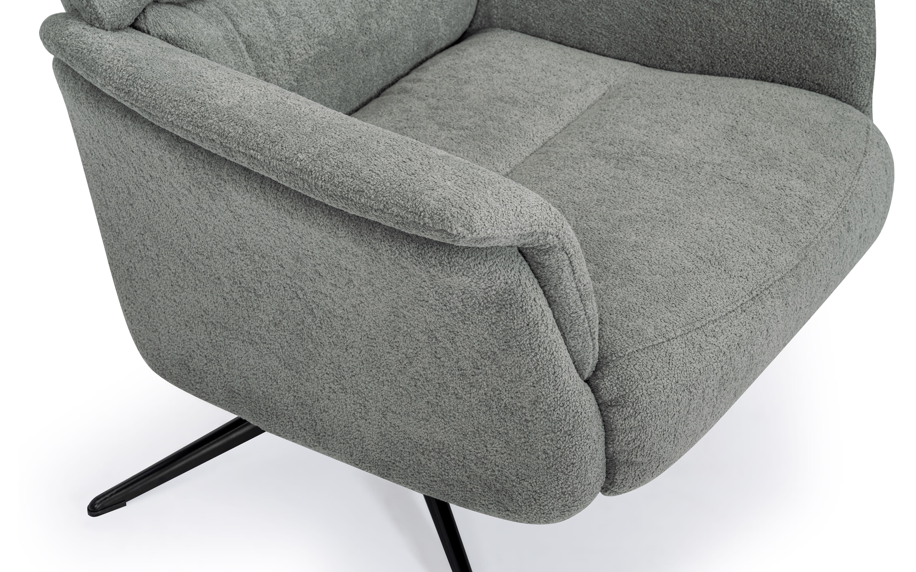 TV-Sessel Nexa 8400, grün, inkl. Hocker