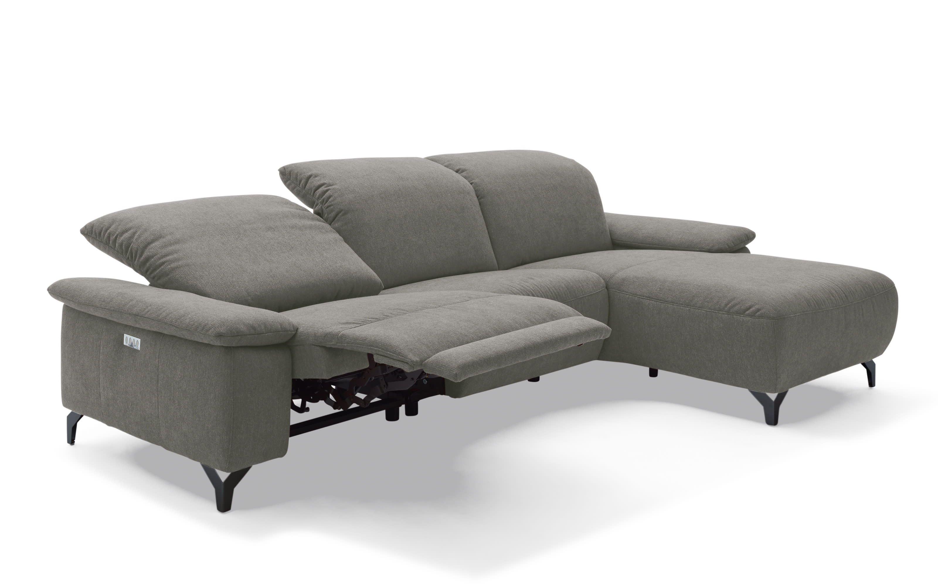 Wohnlandschaft MR 370, silver, inkl. Funktionen online bei Hardeck 