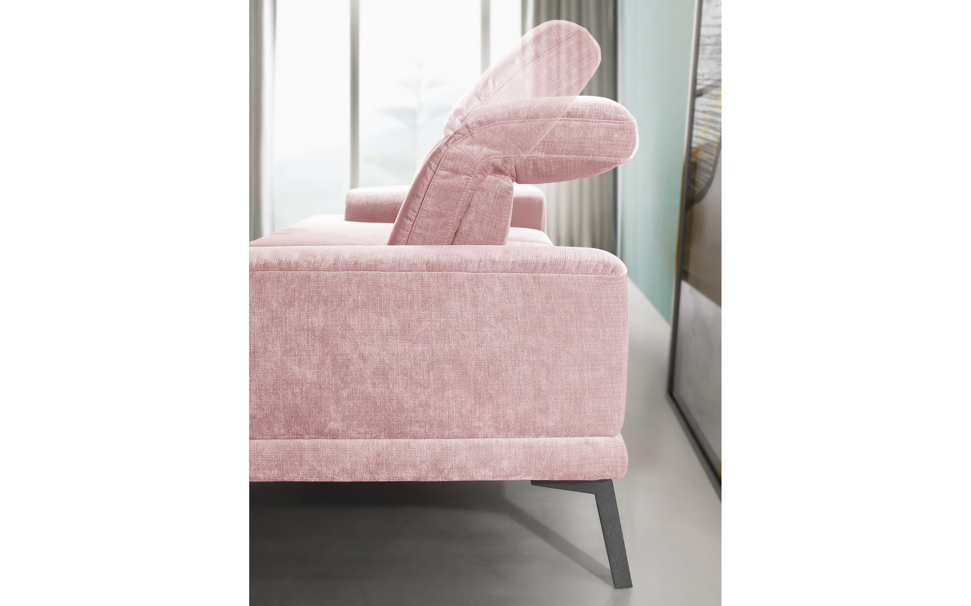 Sofa MR 4580, rosa, inkl. Funktionen