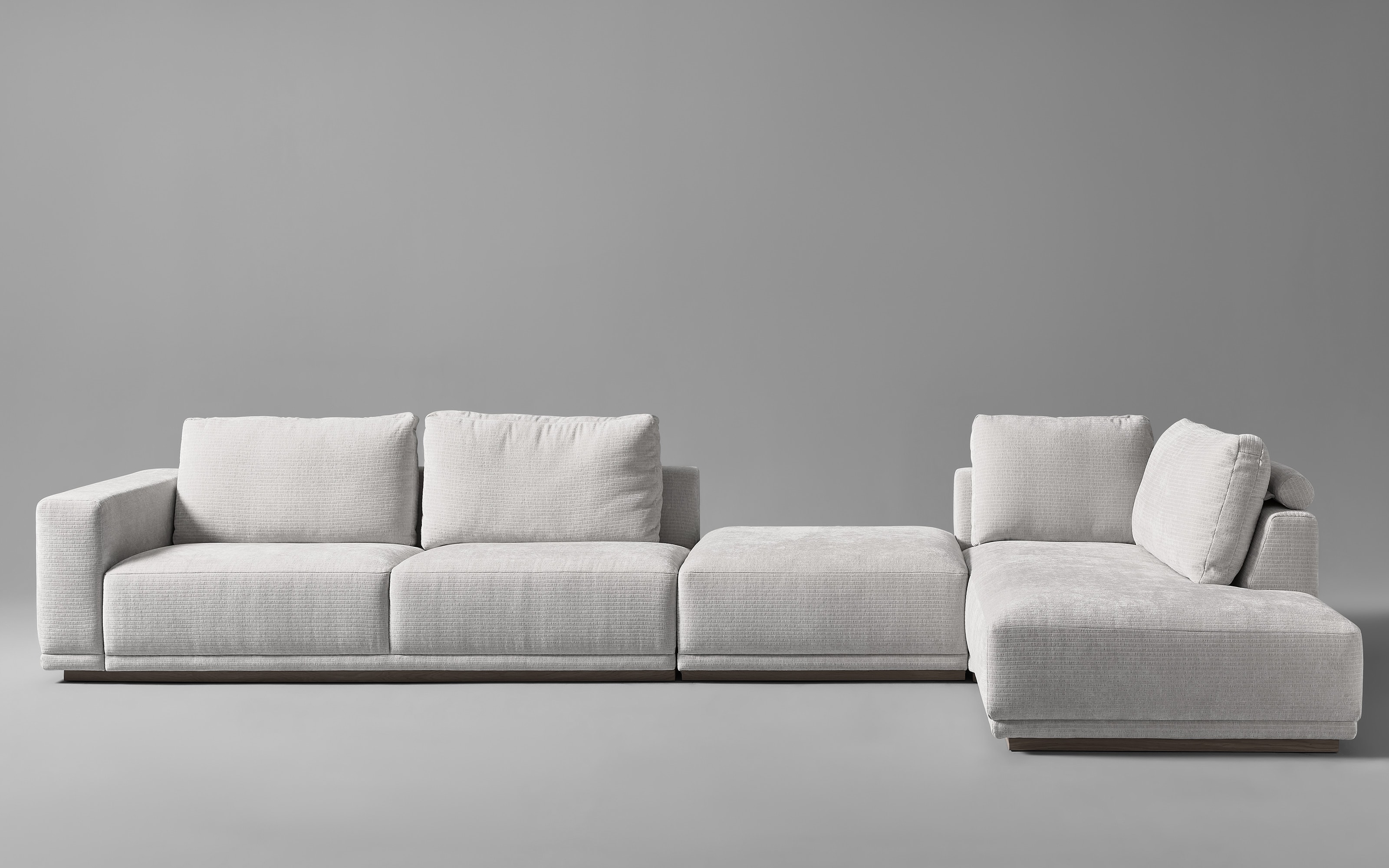 Wohnlandschaft JustB! PM200, silber