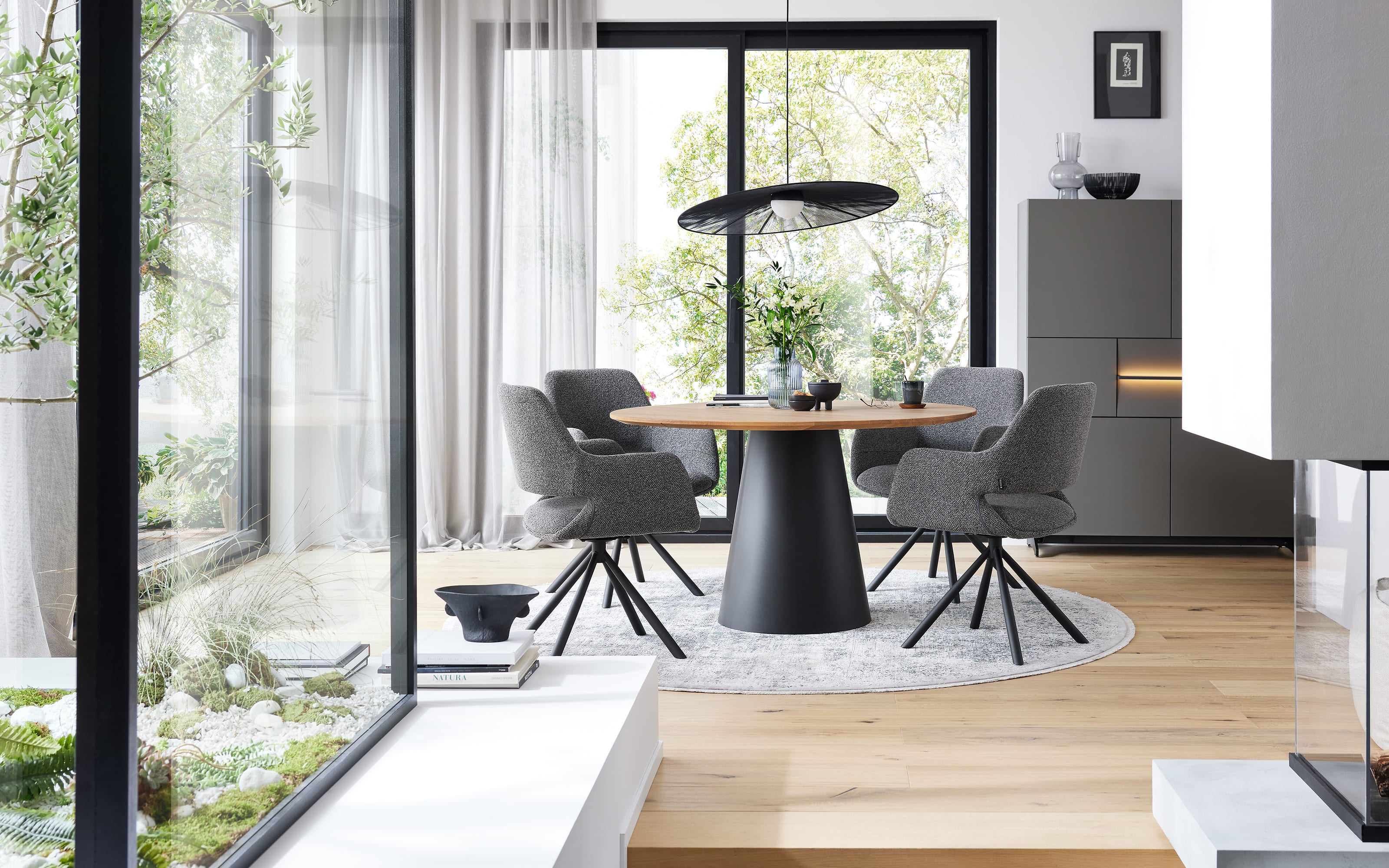 Schalensessel Tario, beige, inkl. 180° Drehfunktion