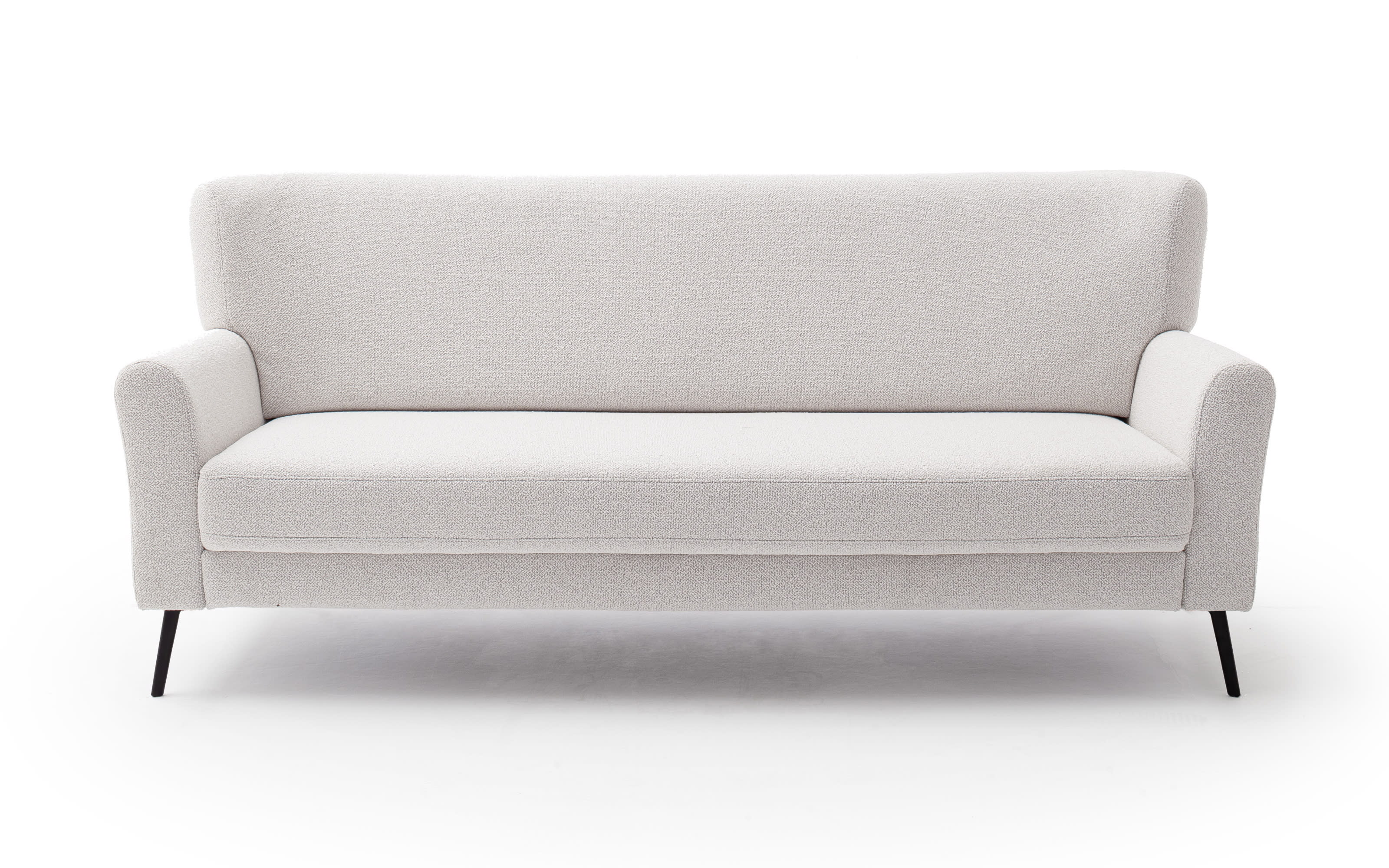 Sofa 3 Sitzer Amadeo, silber/beige