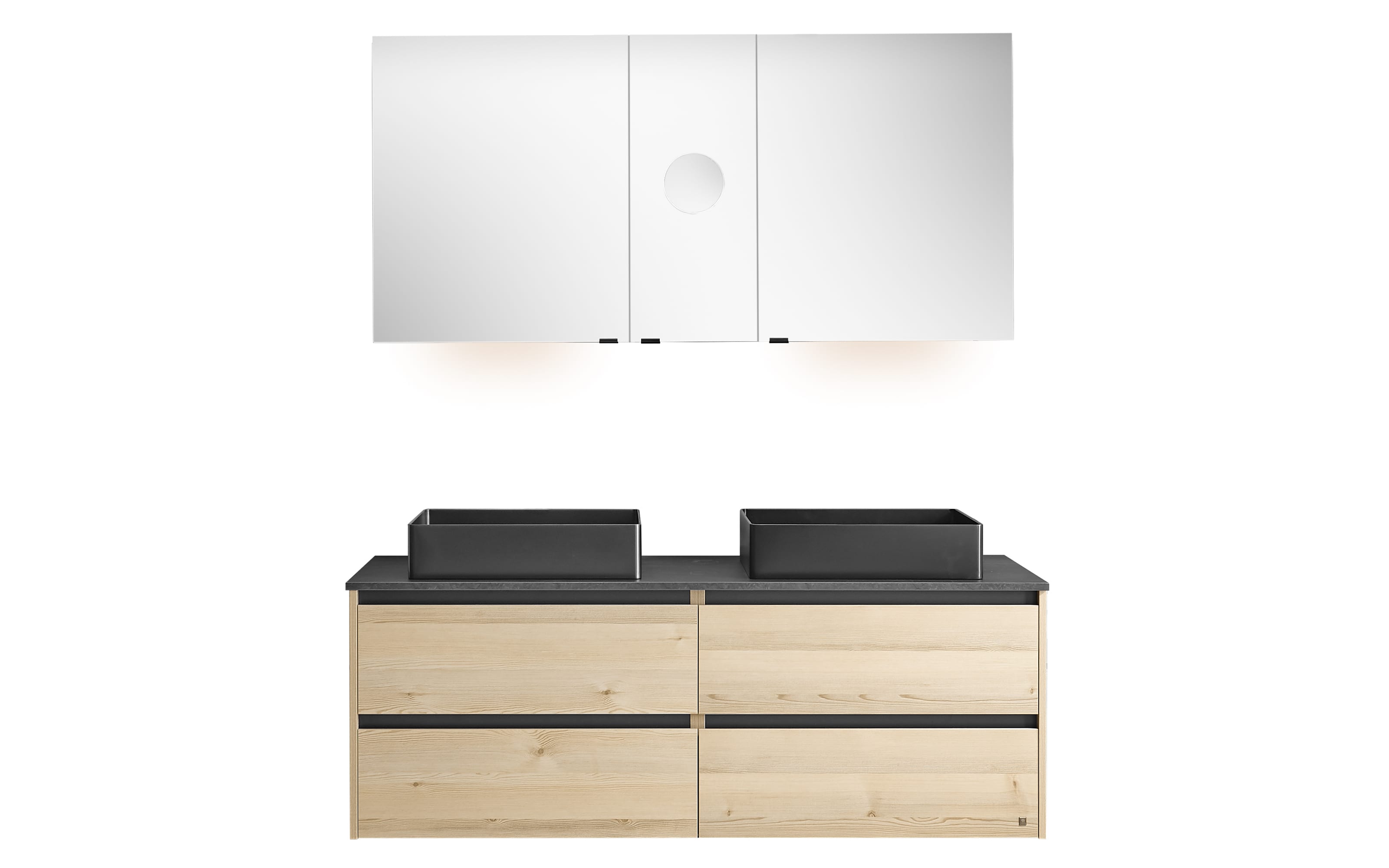 Spiegelschrank, Revento Line, 150 x 70 cm