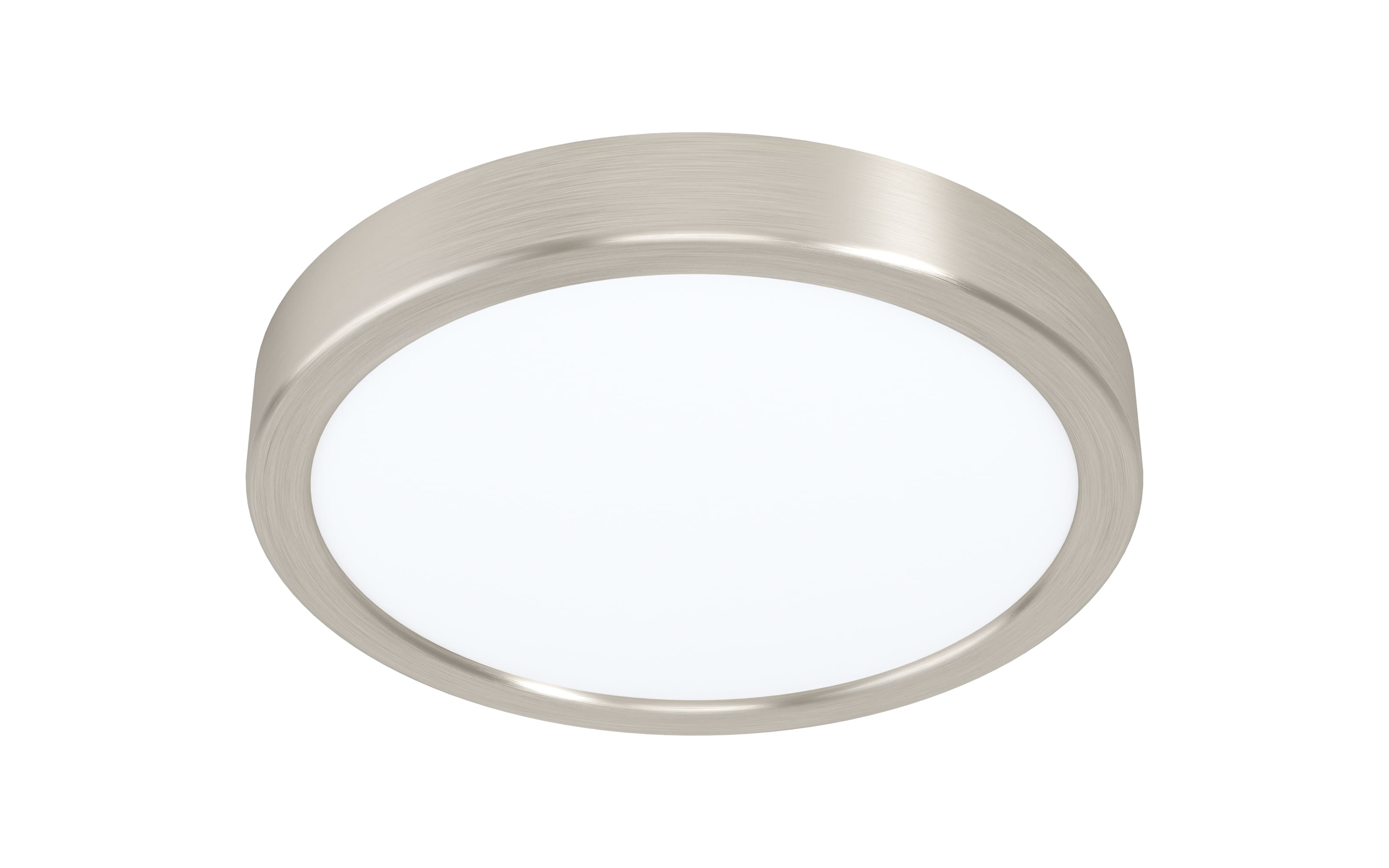 LED-Deckenleuchte Fueva 5, Nickel-matt, 21 cm