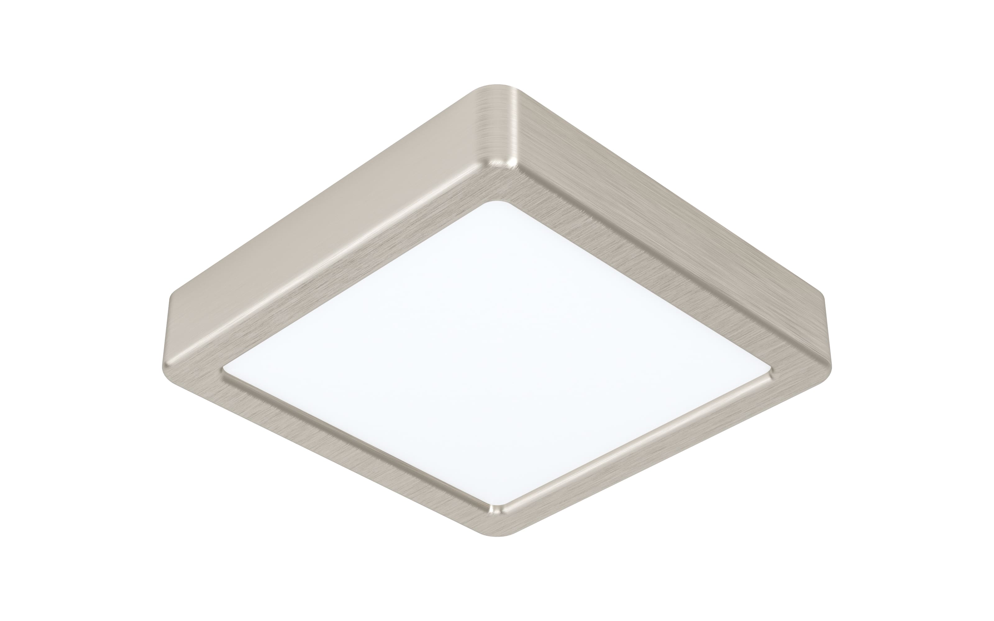 LED-Deckenleuchte Fueva 5, nickel-matt, 1350 Lumen, 16 cm