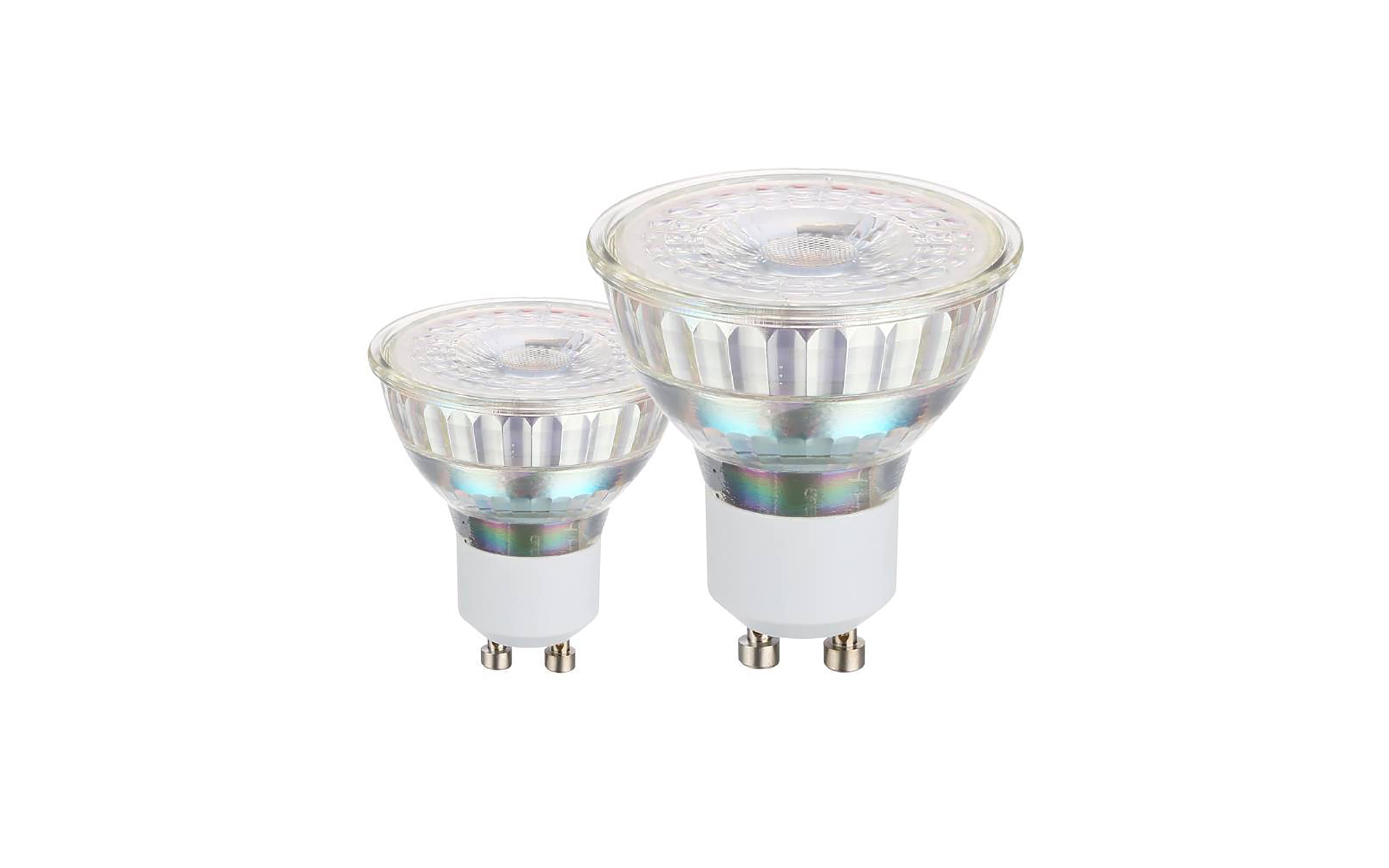 LED-Leuchtmittel 3,3 W/GU10/250 lm, klar, 2er Pack