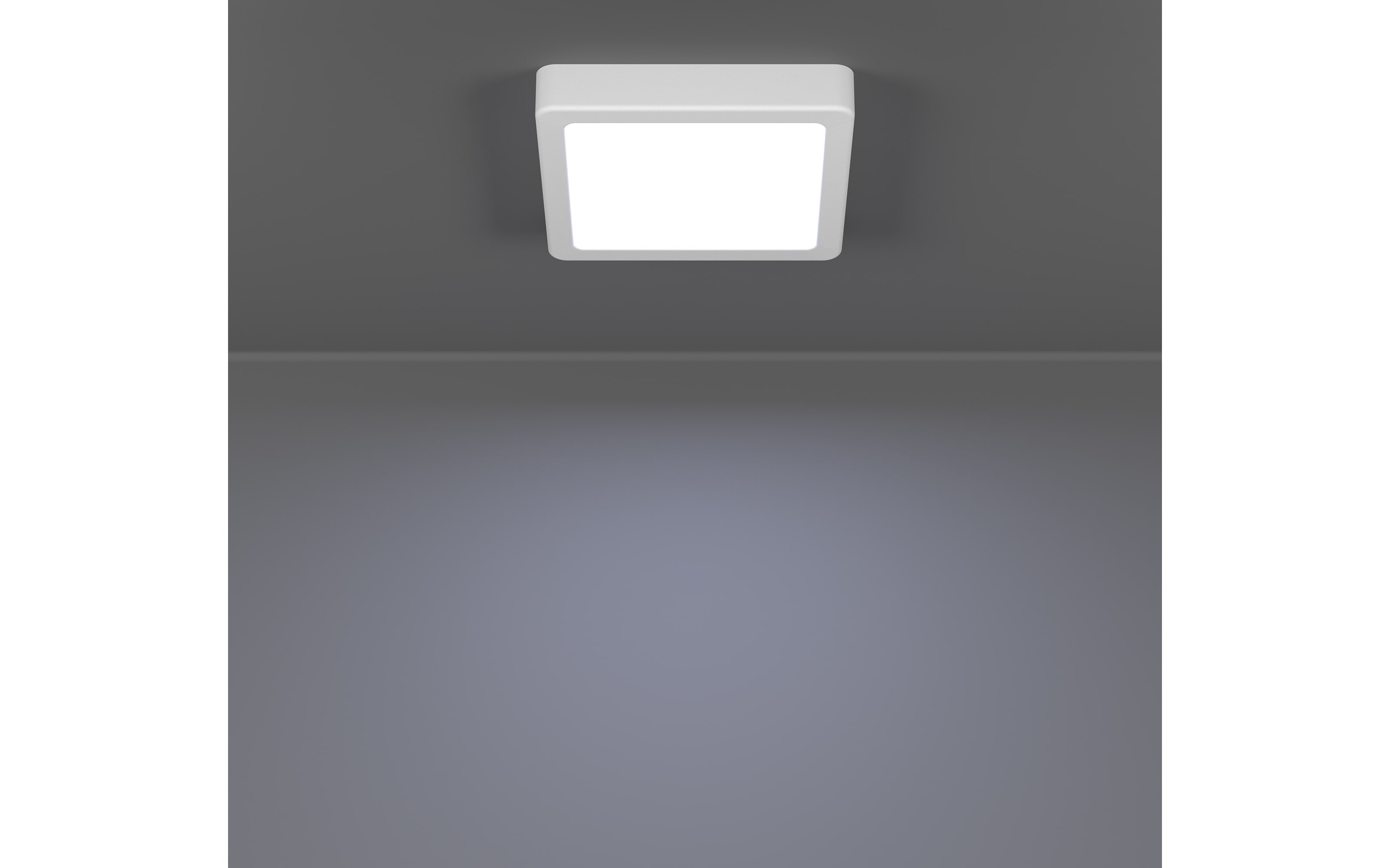 LED-Deckenleuchte Fueva 6, weiß