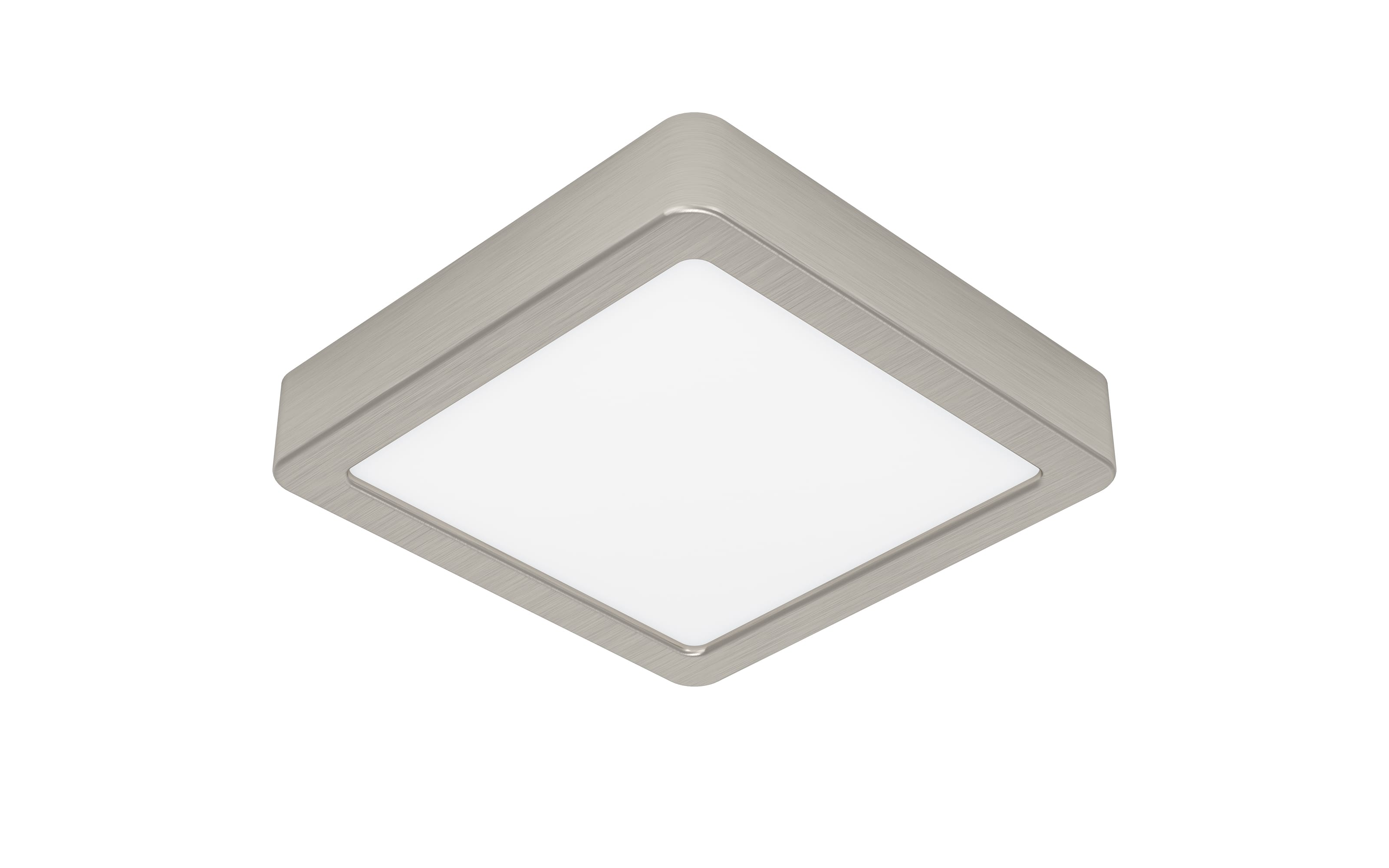 LED-Deckenleuchte Fueva 6, nickel