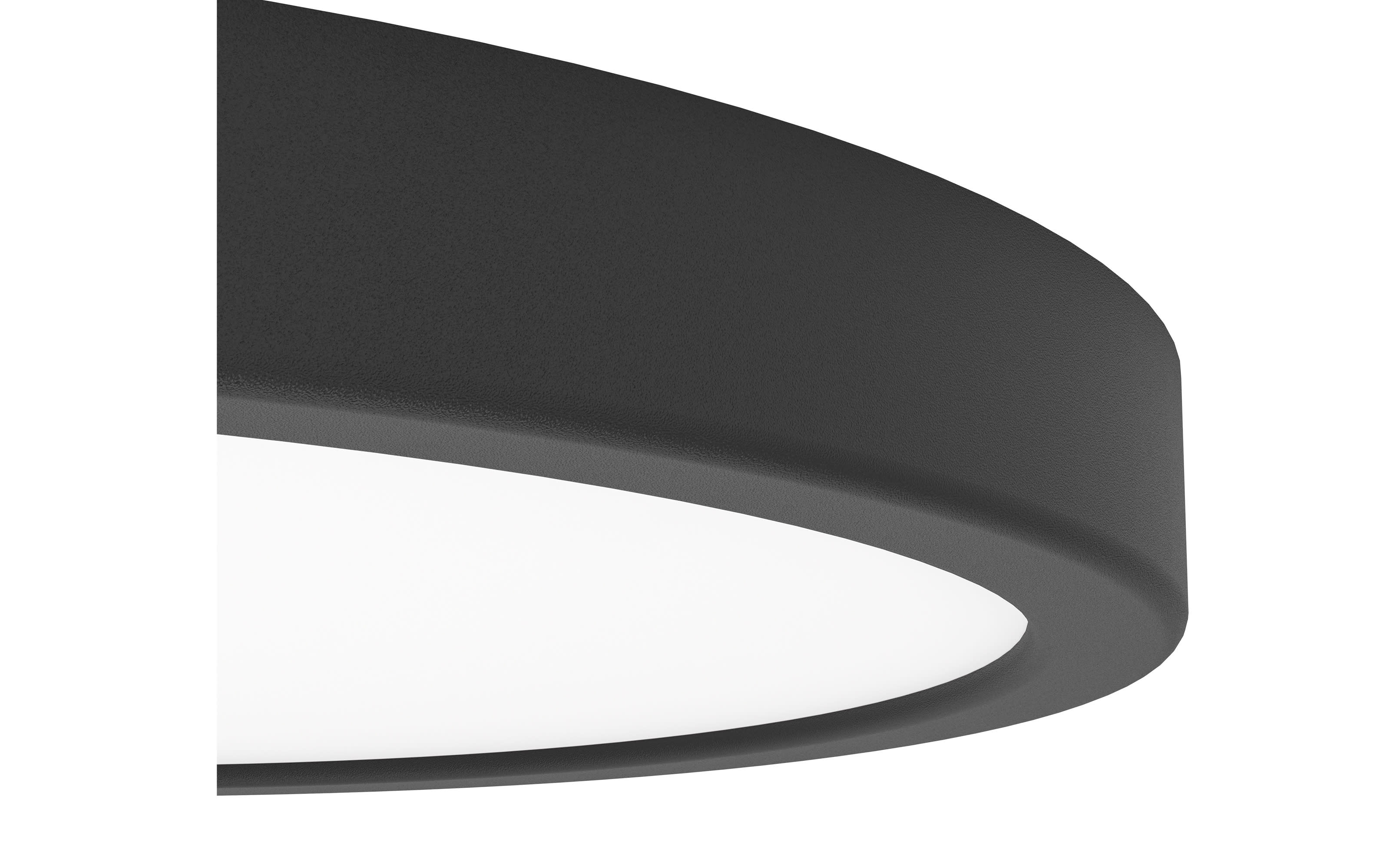 LED-Deckenleuchte Fueva 6, schwarz