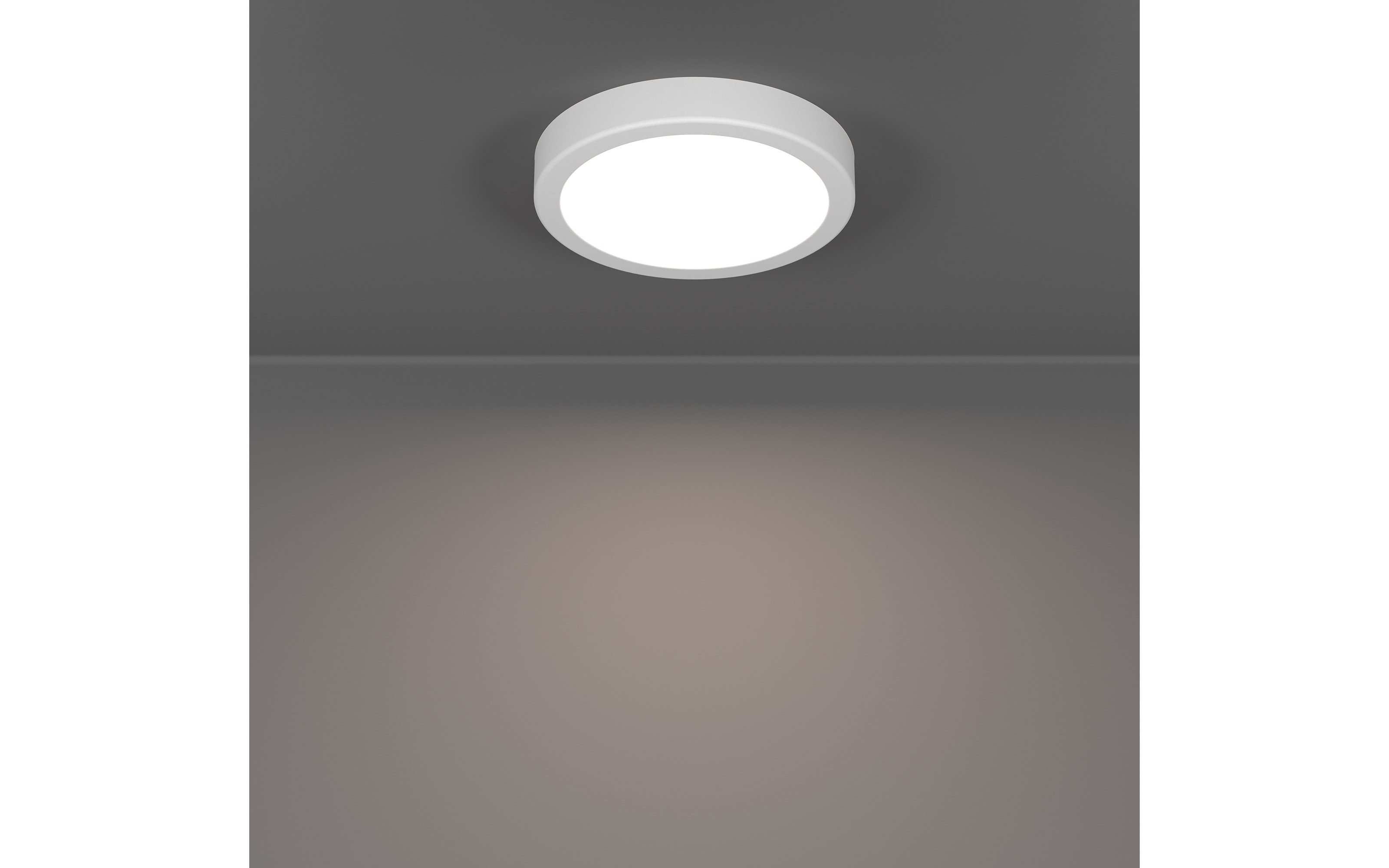 LED-Deckenleuchte Fueva 6, weiß