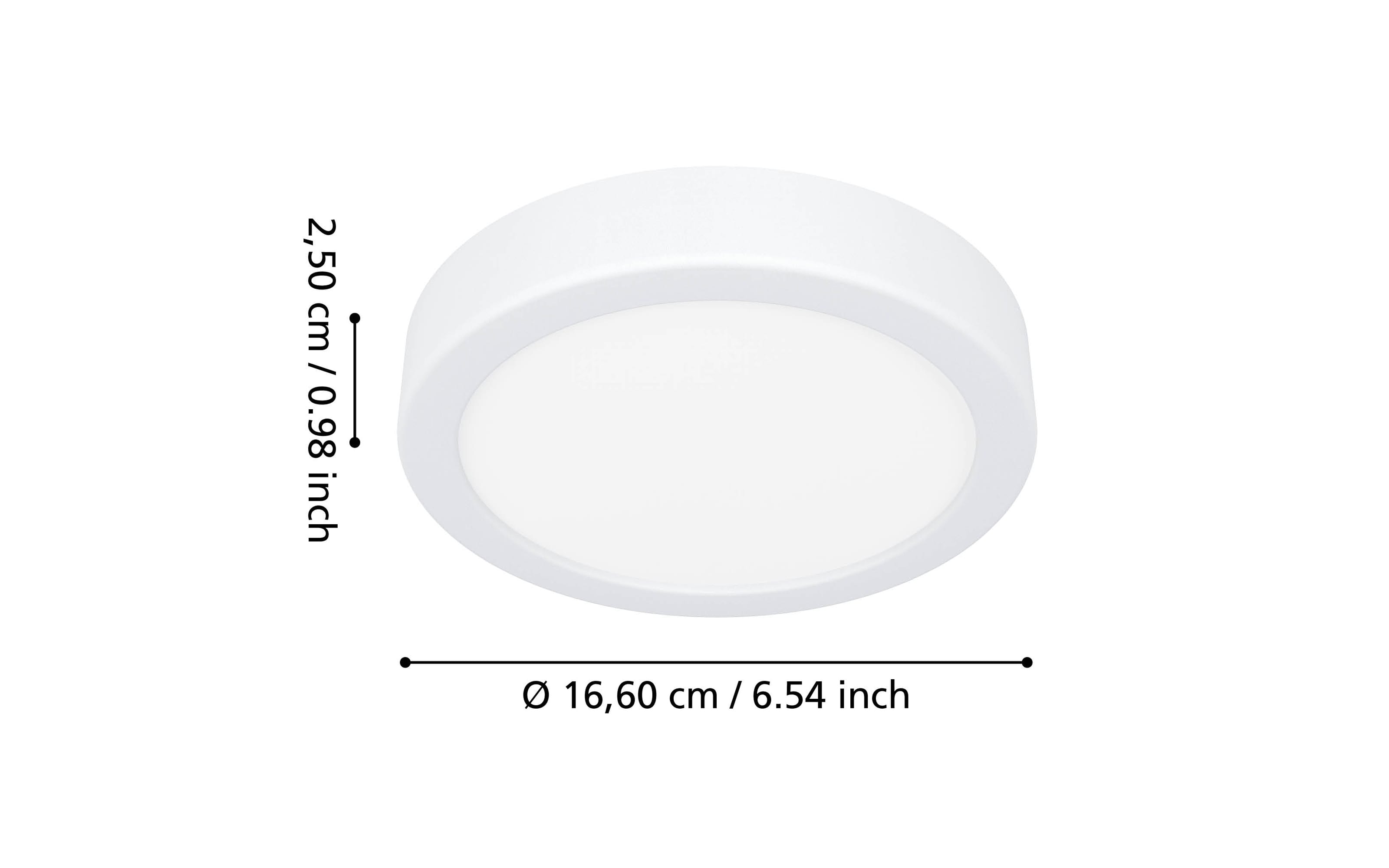 LED-Deckenleuchte Fueva 6, weiß