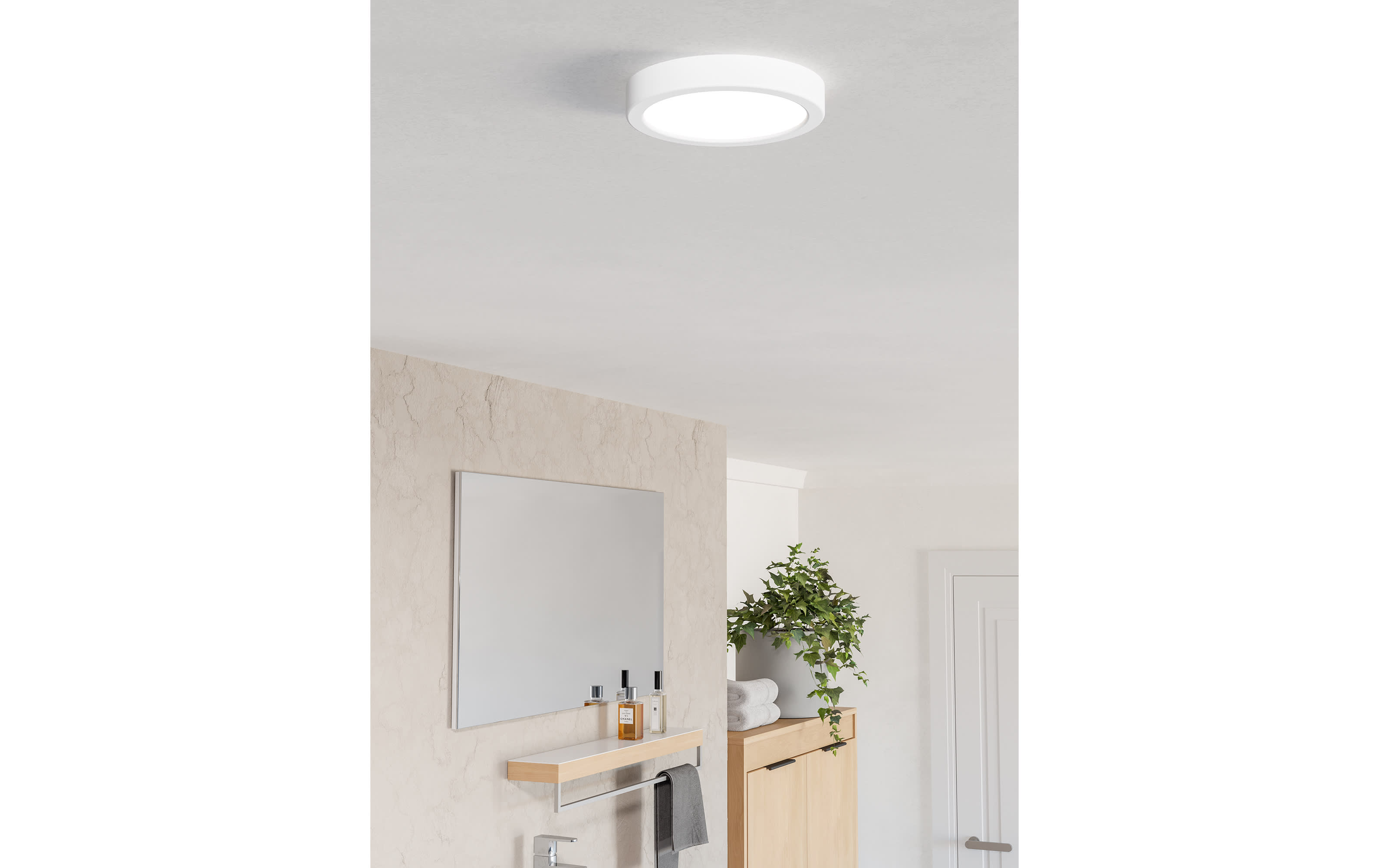 LED-Deckenleuchte Fueva 6, weiß