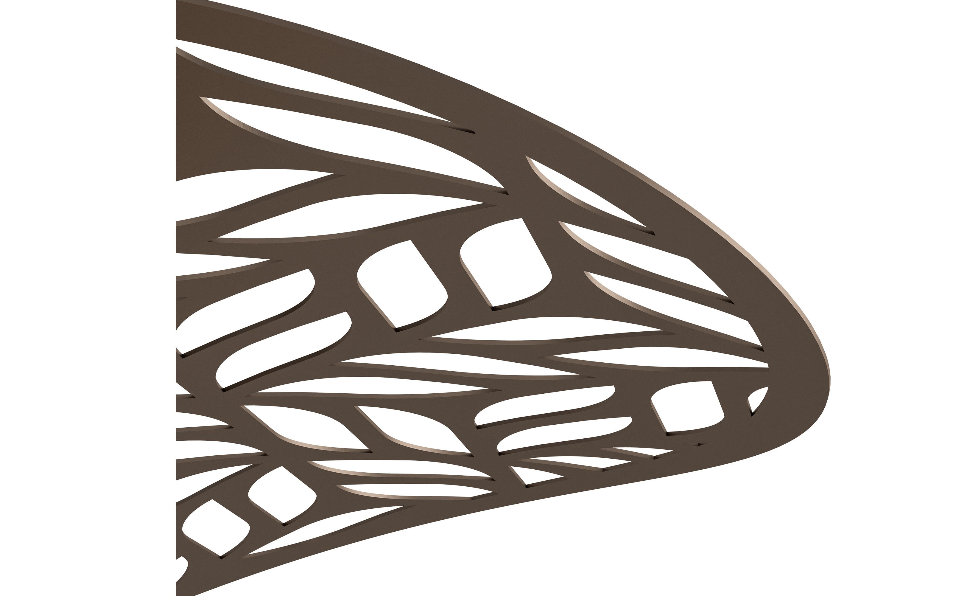 Tischleuchte Swaby, bronze