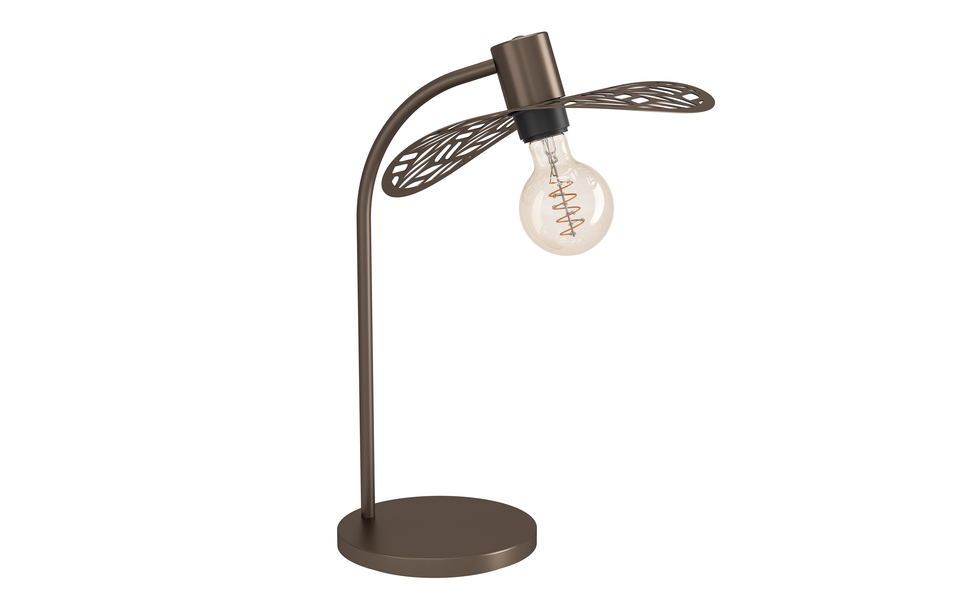 Tischleuchte Swaby, bronze