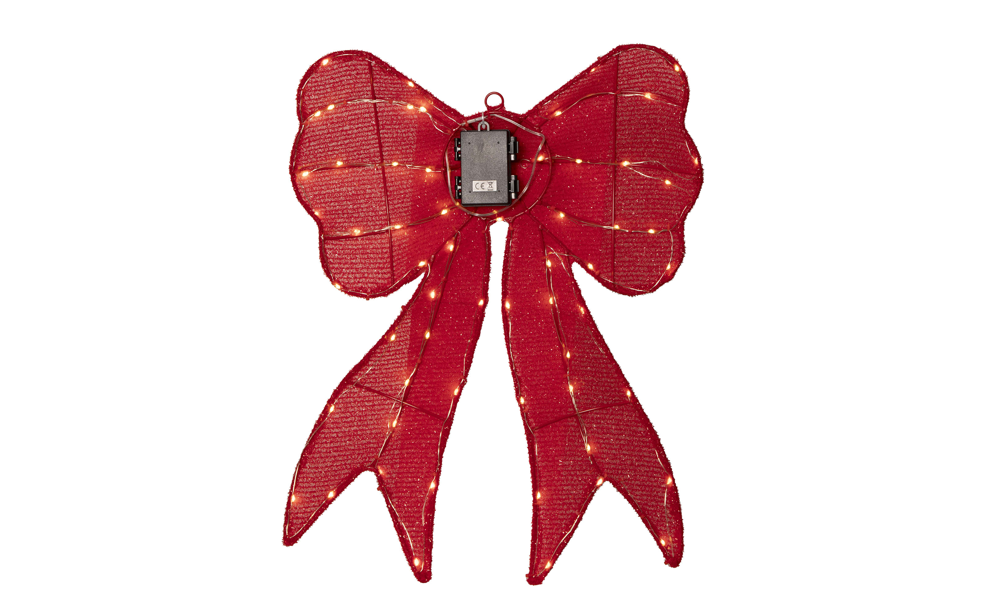 Schleife mit Beleuchtung Acro, rot 