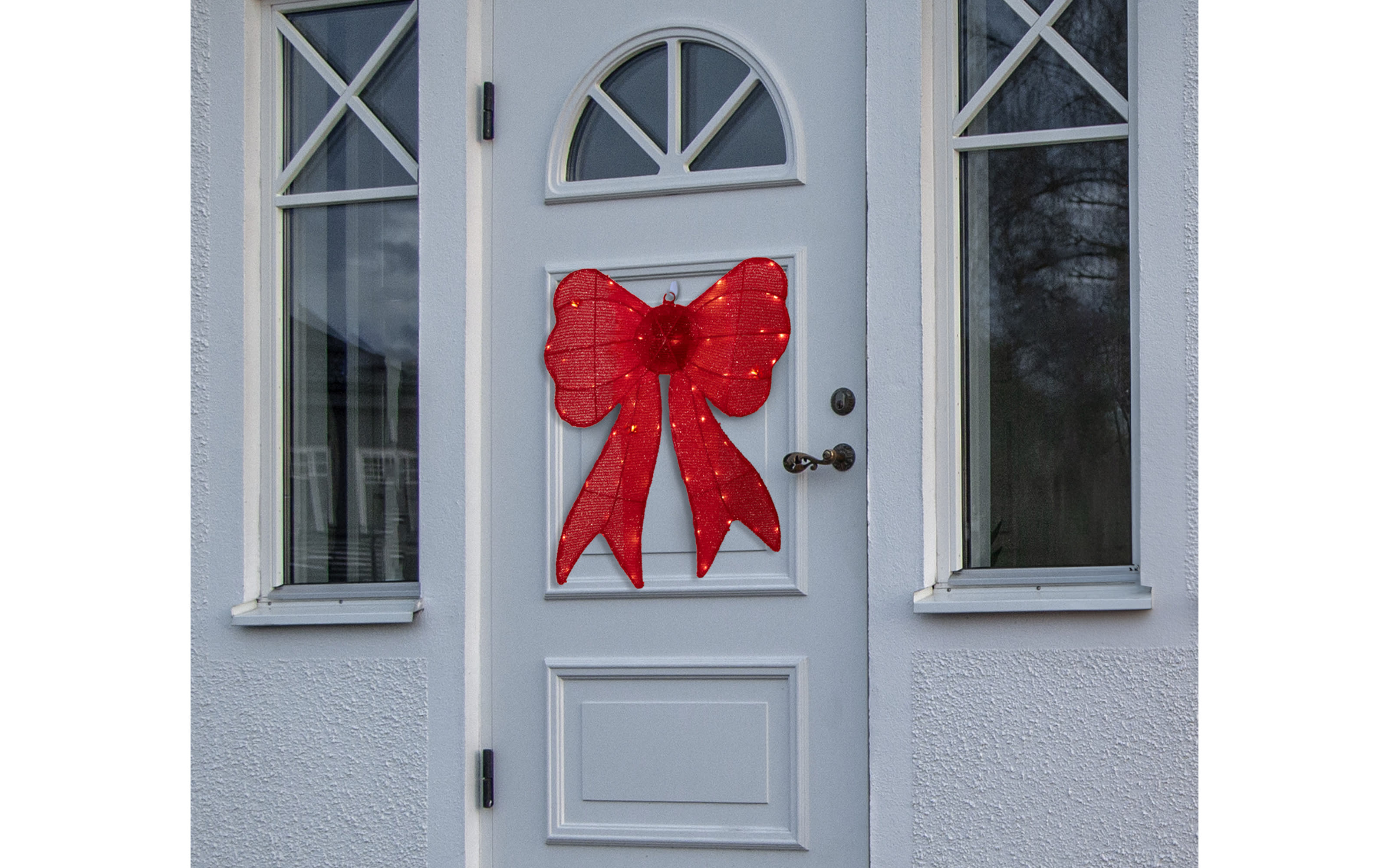 Schleife mit Beleuchtung Acro, rot 