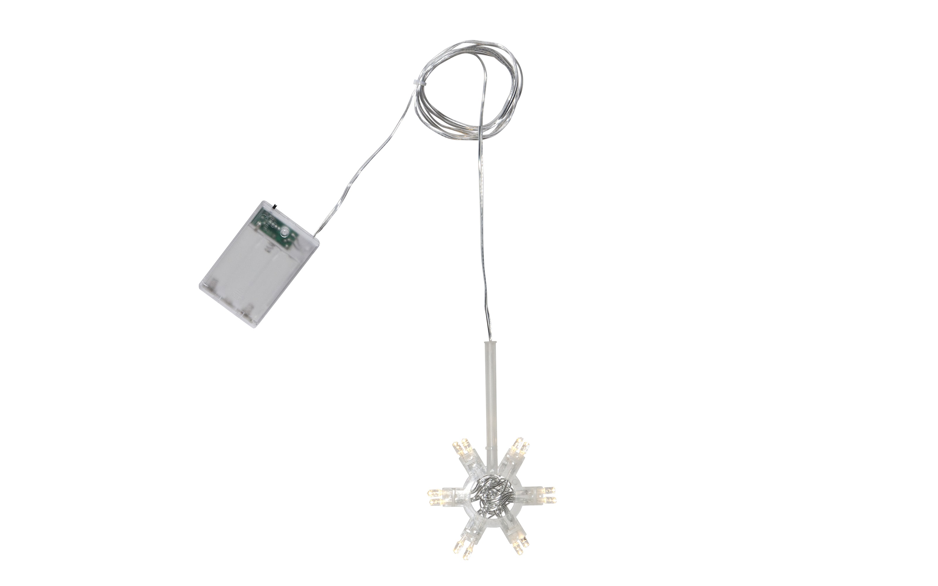 Lichterkette für Papiersterne Lighty, transparent, 150 cm