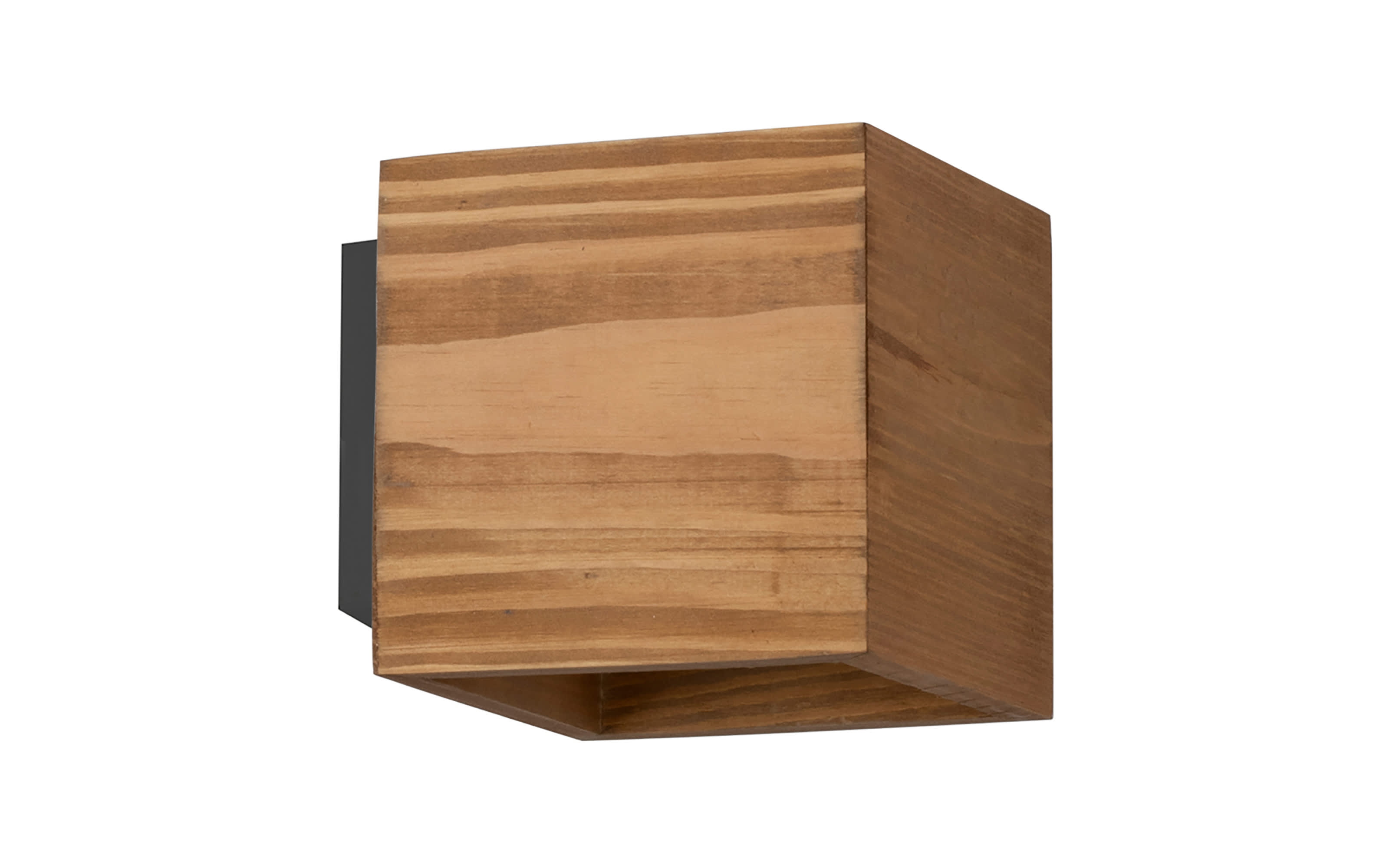 Kiefer online Hardeck bei kaufen Wood, 11 gebeizt/schwarz, Block Wandleuchte cm