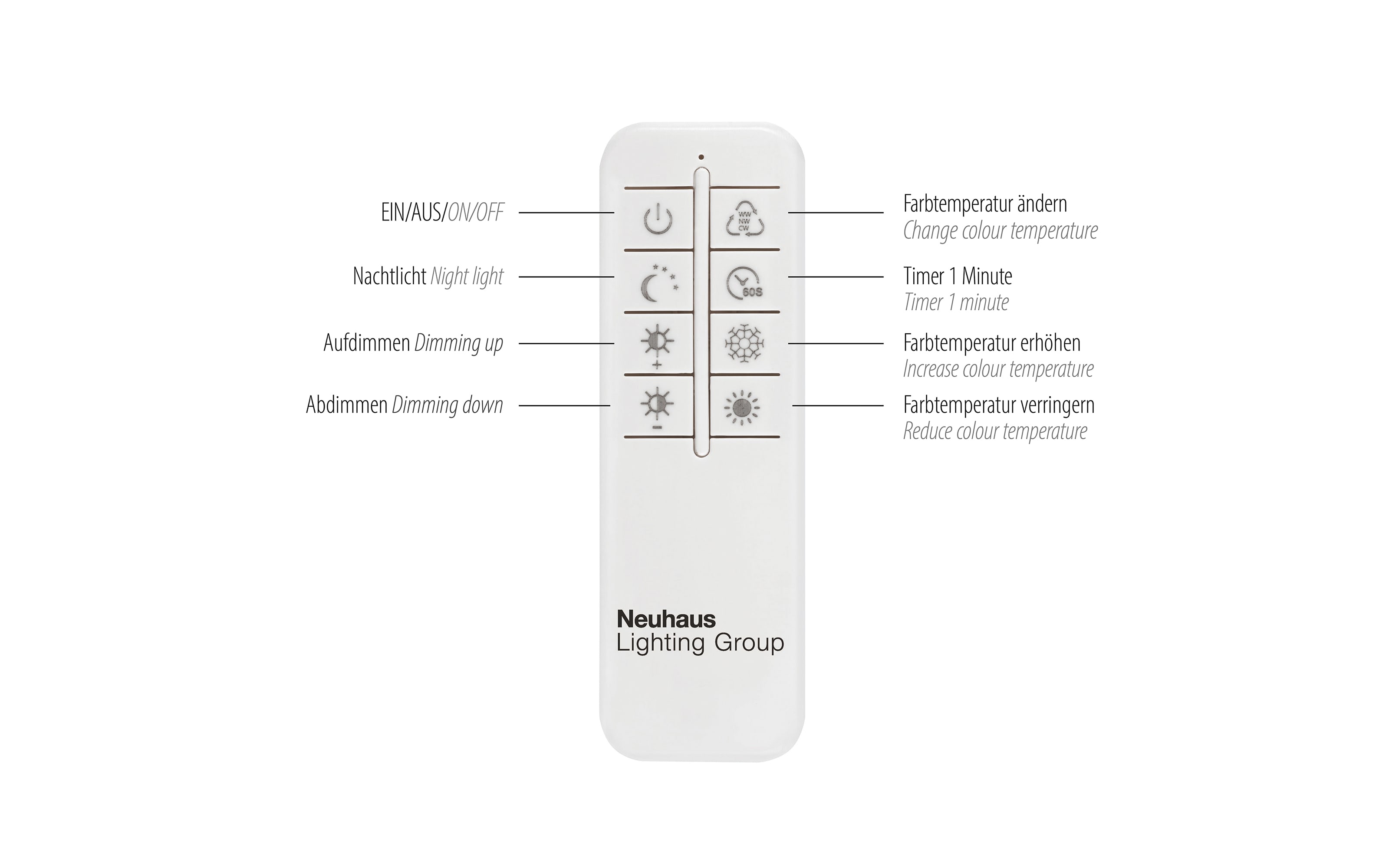 LED-Deckenleuchte Palma CCT mit Holzdekor, 82 x 50 cm