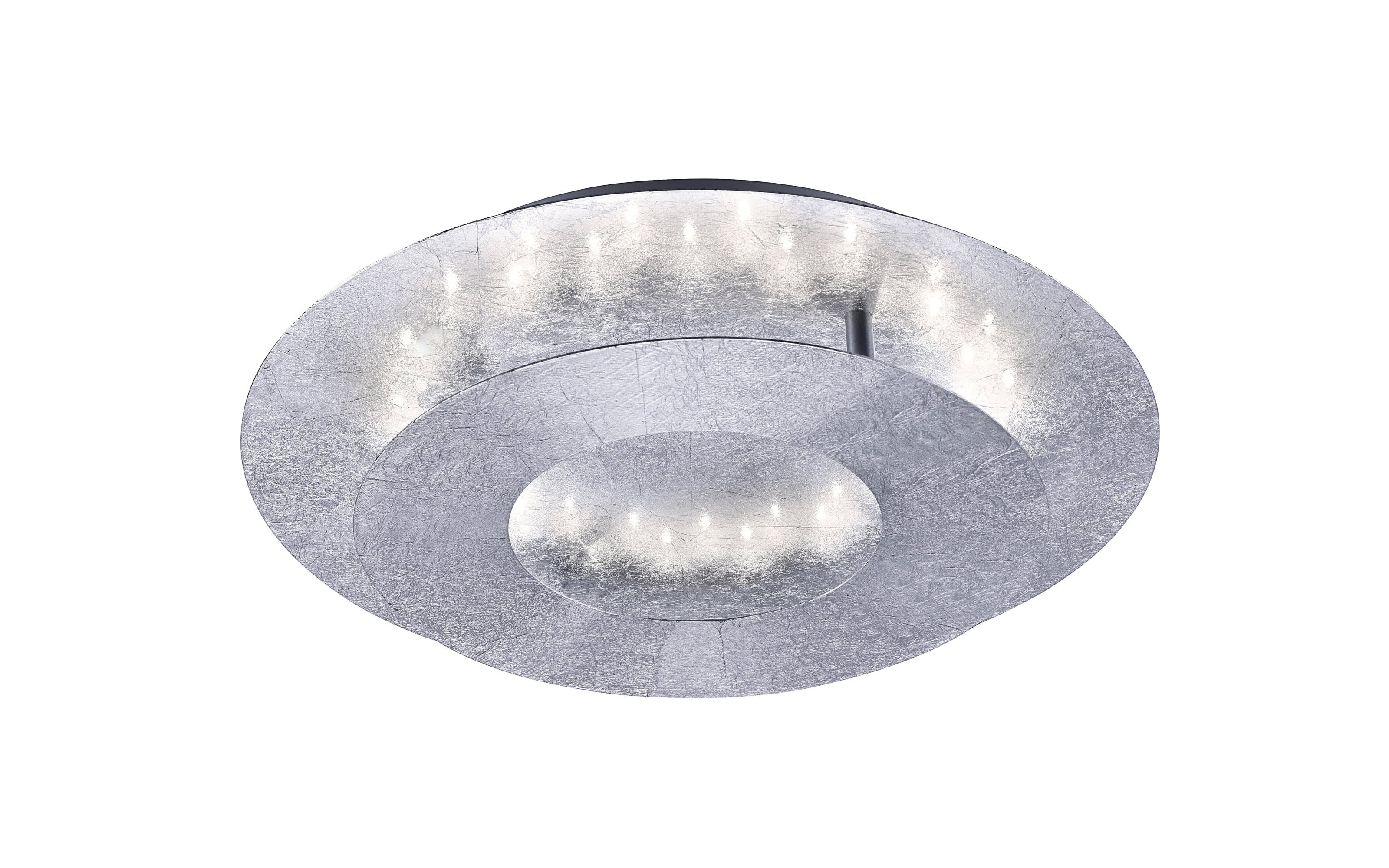 LED-Decken/-Wandleuchte Nevis, Blattsilber-Nachbildung, 32 cm