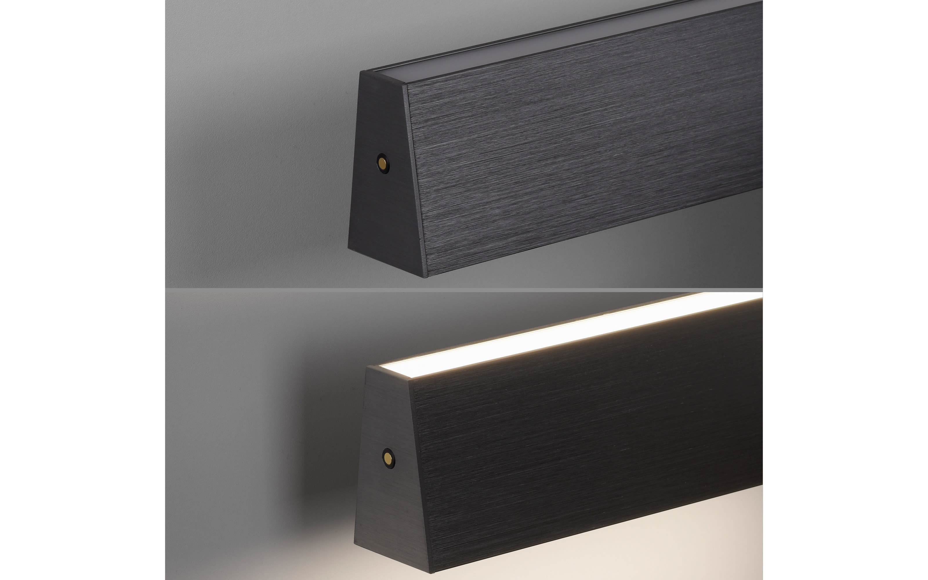 LED-Pendelleuchte Pure E-Motion, grau, 120 cm