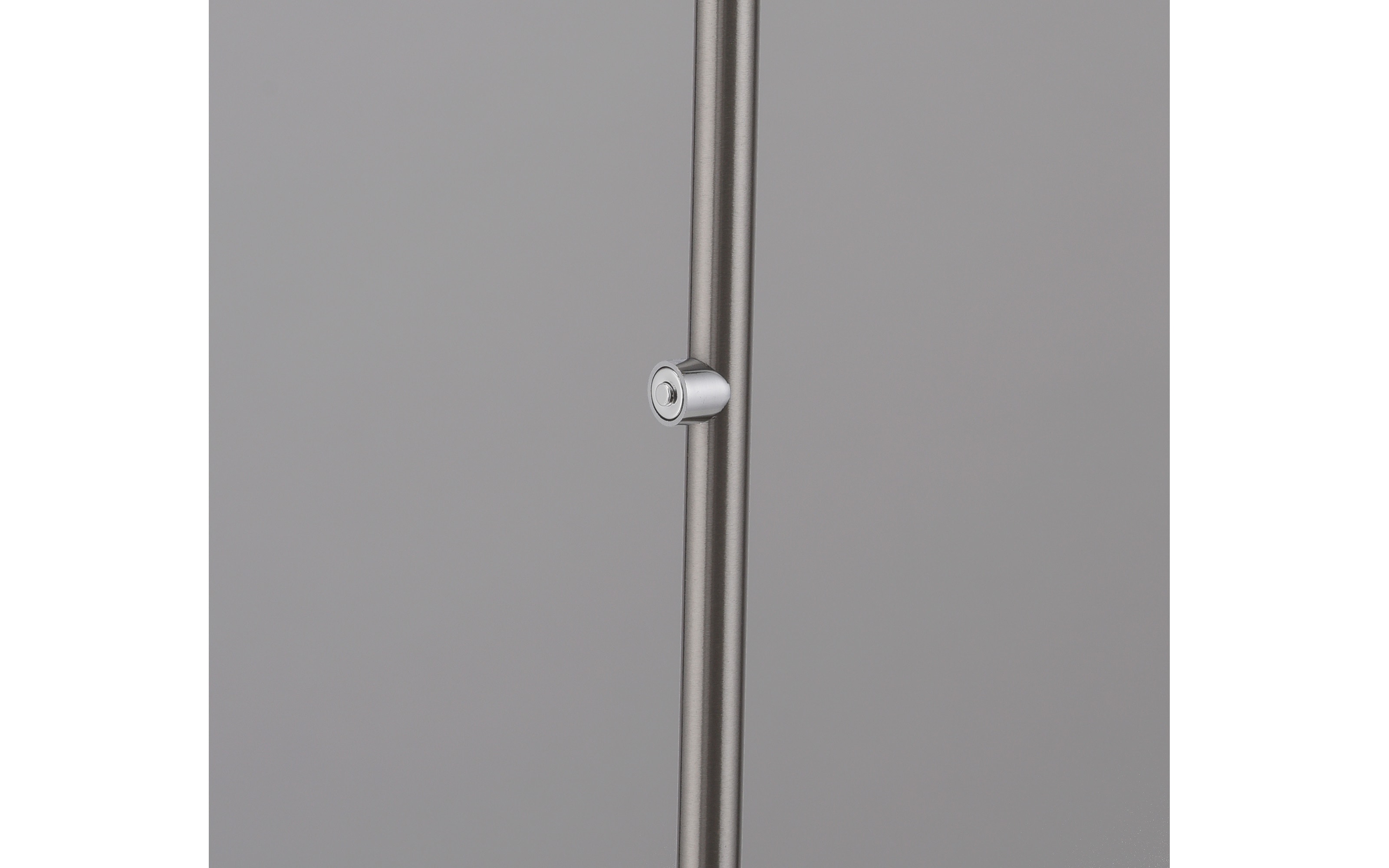 Akku-LED-Standleuchte Mondo Lumana, stahlfarbig, inkl. CCT und Memoryfunktion