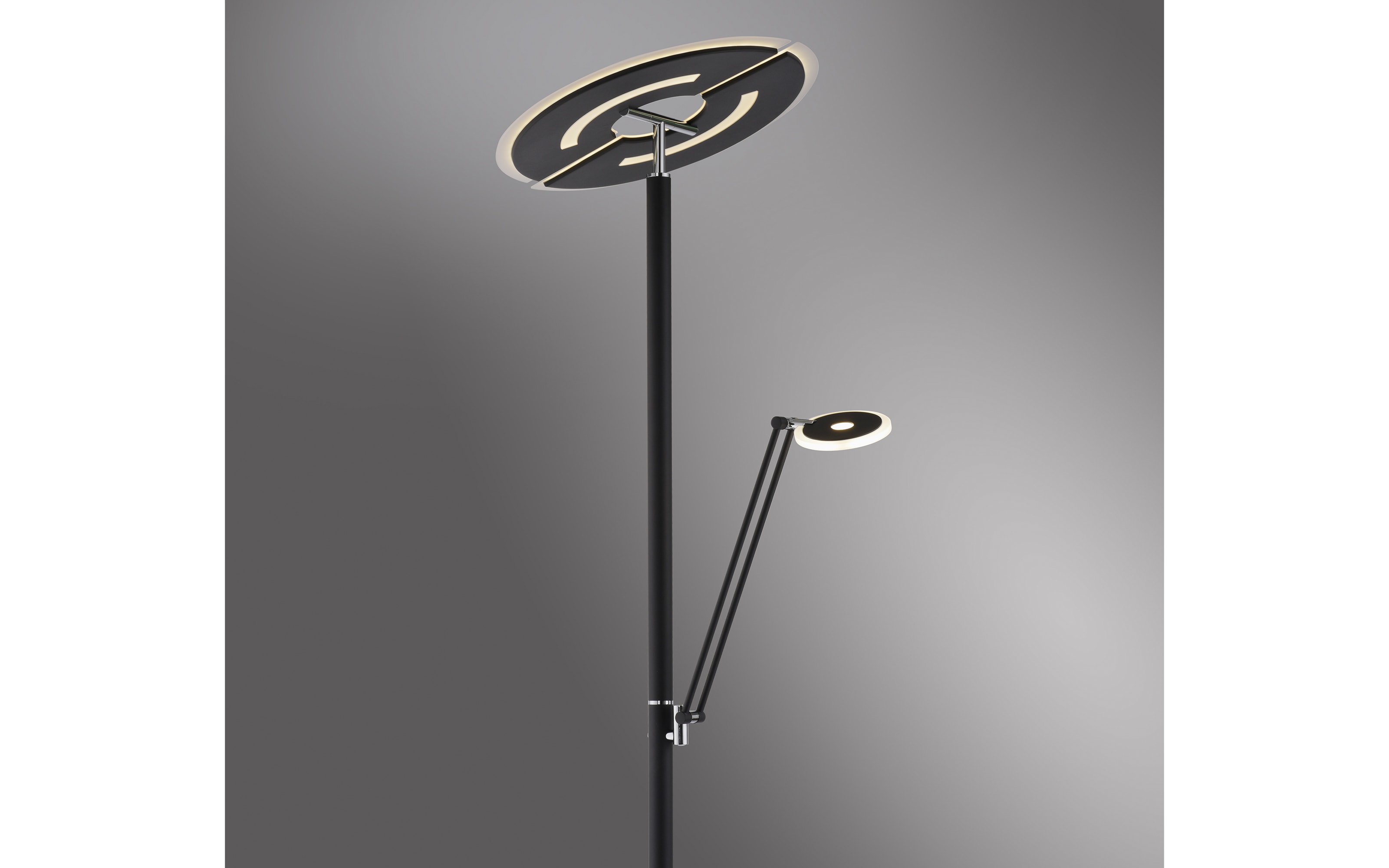 LED-Standleuchte Mondo Rimo, anthrazit, inkl. CCT und Memoryfunktion