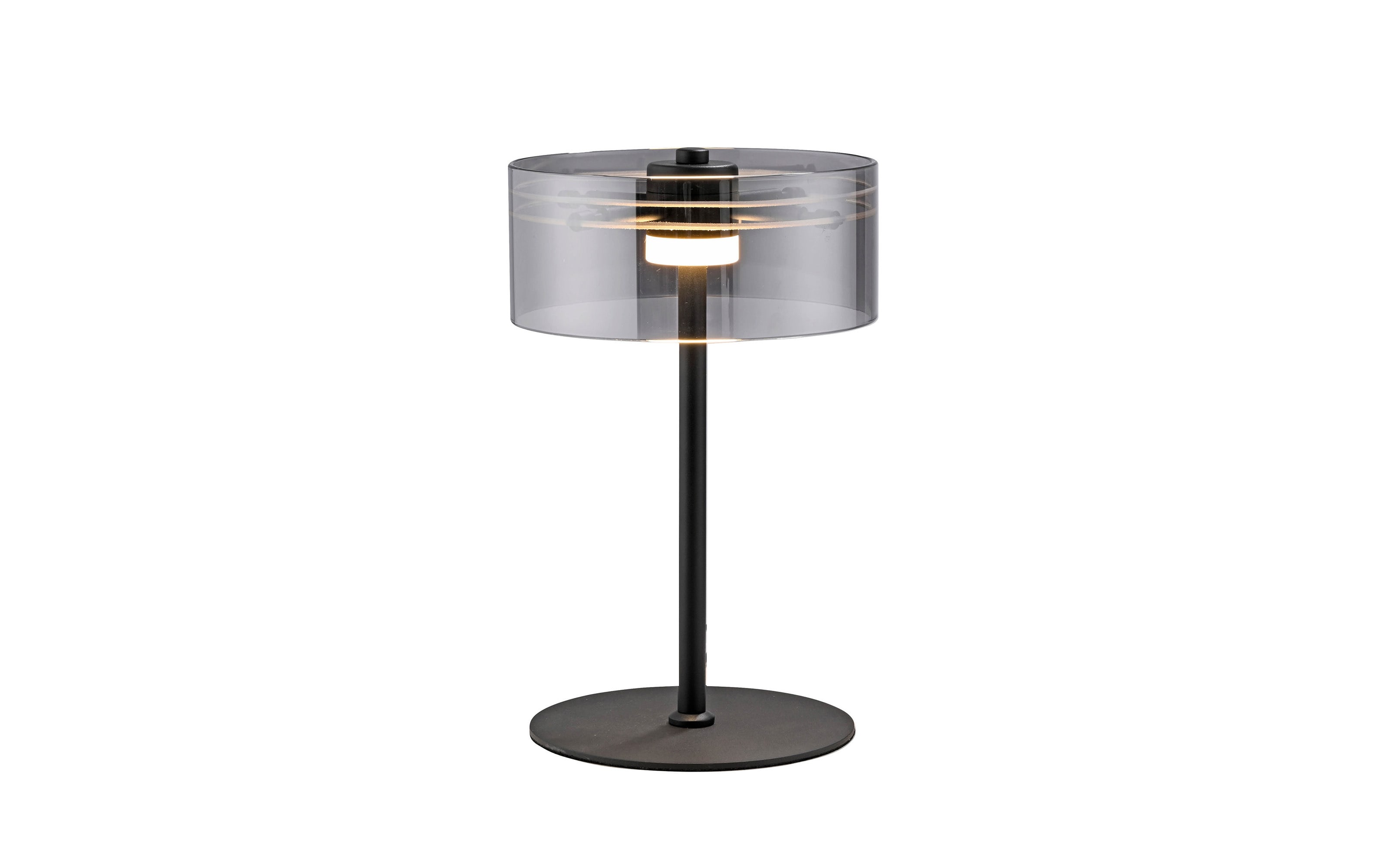 LED-Tischleuchte Mondo Karena, schwarz, inkl. Dimmfunktion
