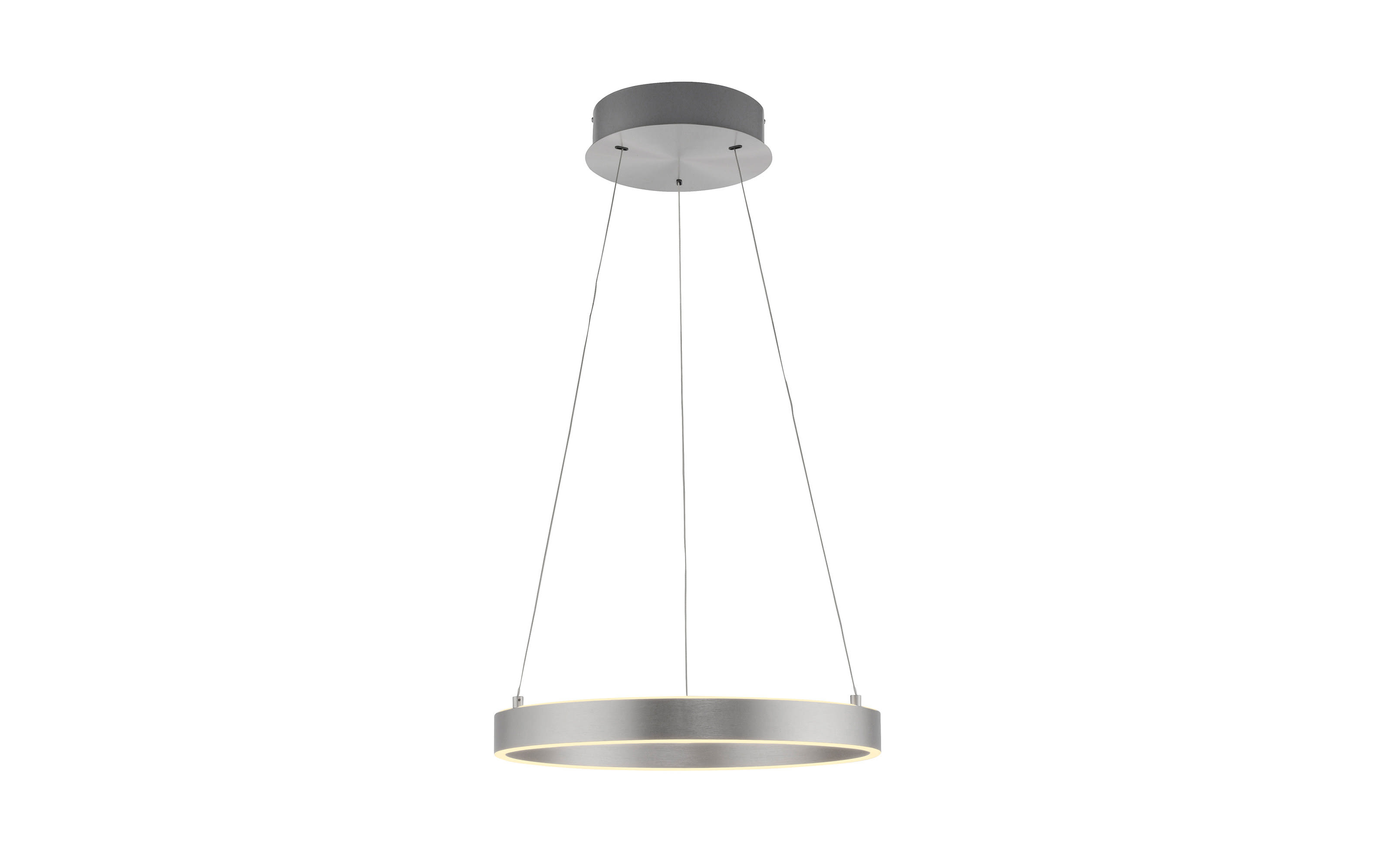 LED-Pendelleuchte Anillo, stahl, inkl. CCT und Memoryfunktion